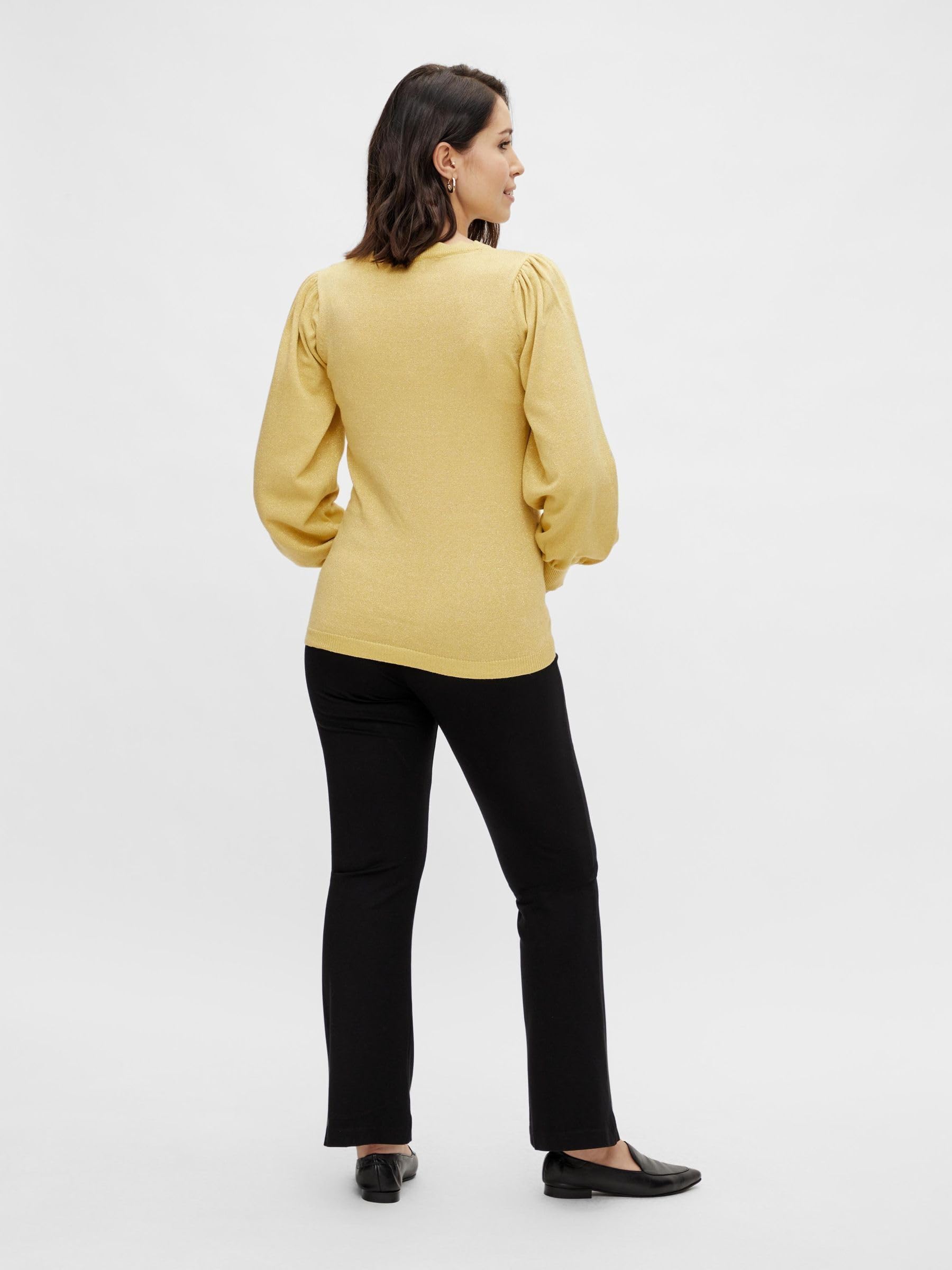 mamalicious-mlpatricia-langarm-strickpullover-f-r-schwangere-mit-puff-rmeln image 3