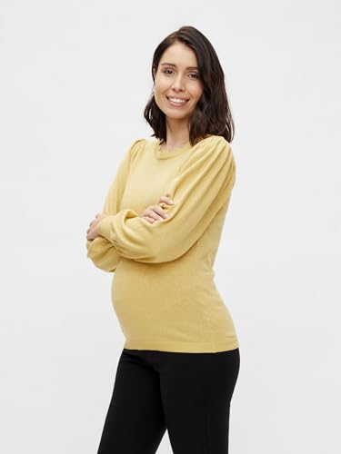 mamalicious-mlpatricia-langarm-strickpullover-f-r-schwangere-mit-puff-rmeln image 7