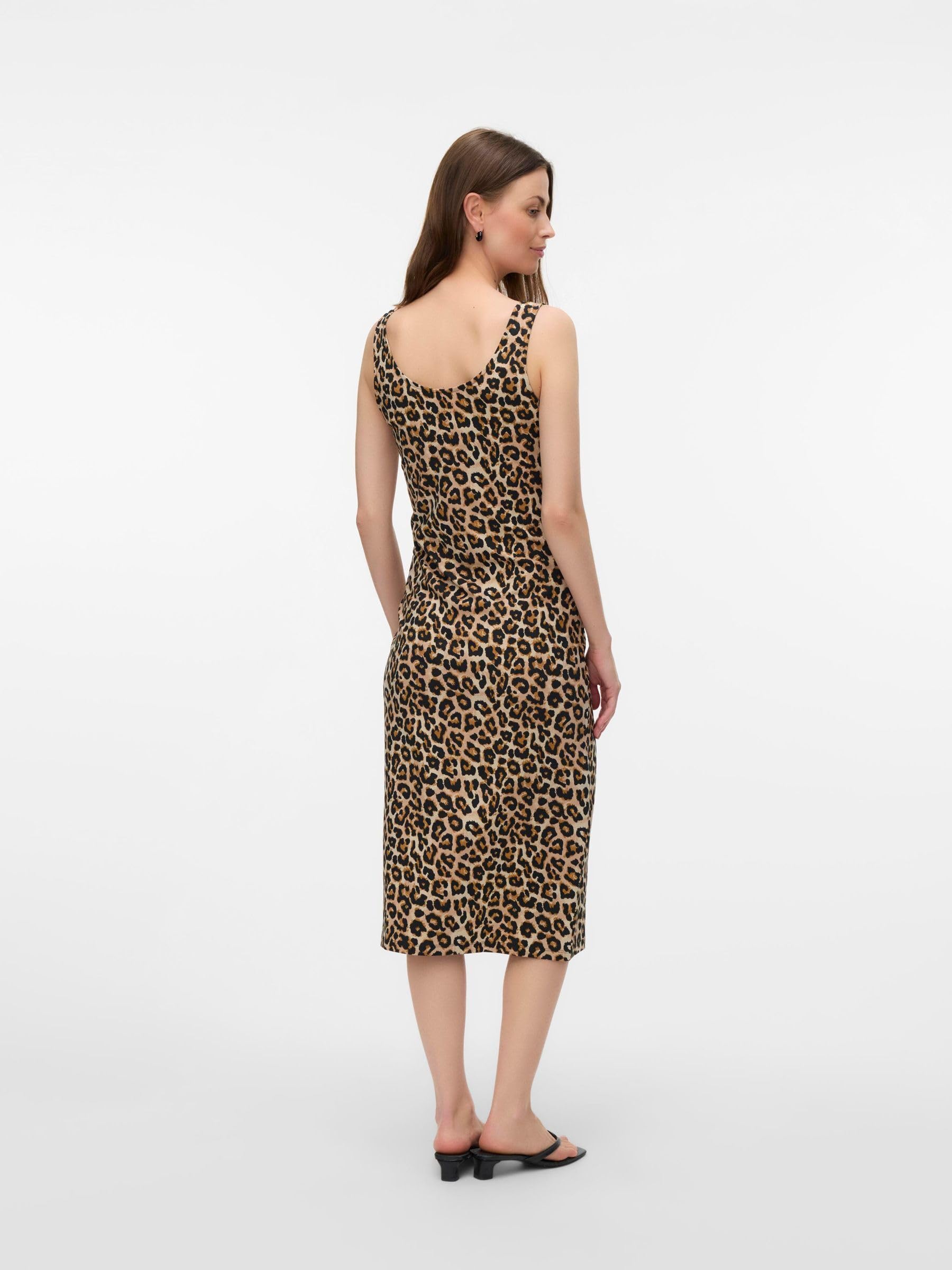 mamalicious-umstandskleid-mlsannie-midi-kleid-mit-u-ausschnitt-bequem-festlich image 3