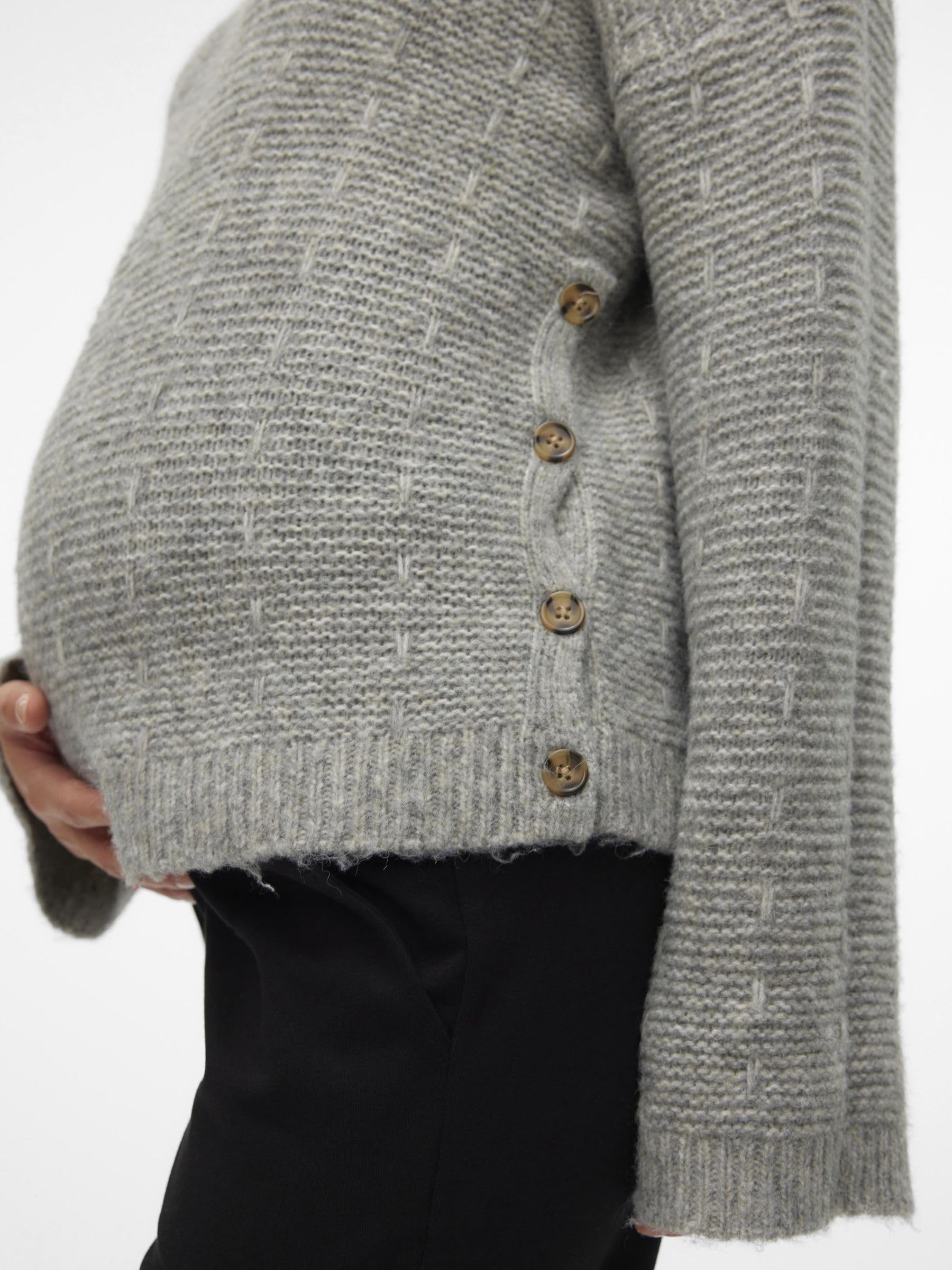 mamalicious-damen-strickpullover-umstands-strickpullover-mit-stillfunktion image 5
