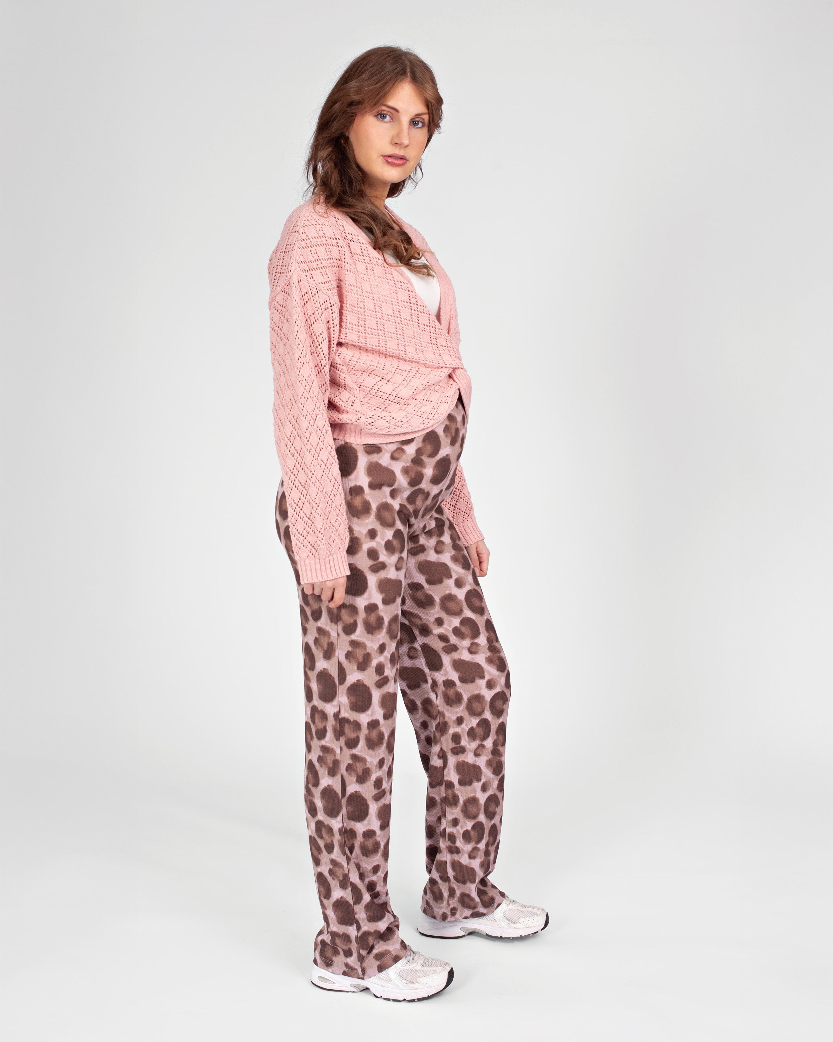 love2wait-pants-luftige-umstandsbrotre-mit-weitem-bein-und-allover-print-pink-le image 4
