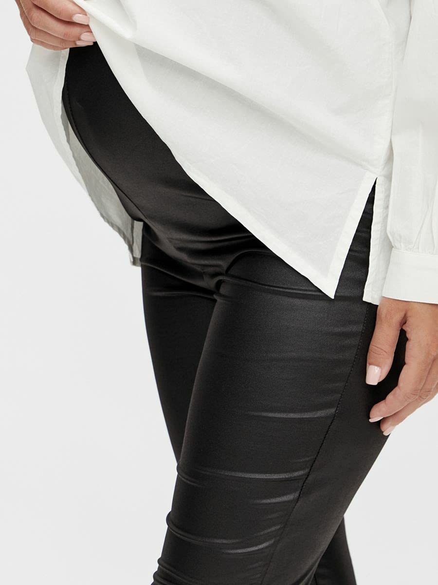 mamalicious-damen-mlnewtessa-jersey-high-waist-umstandsleggings-schwarz-bequem image 7