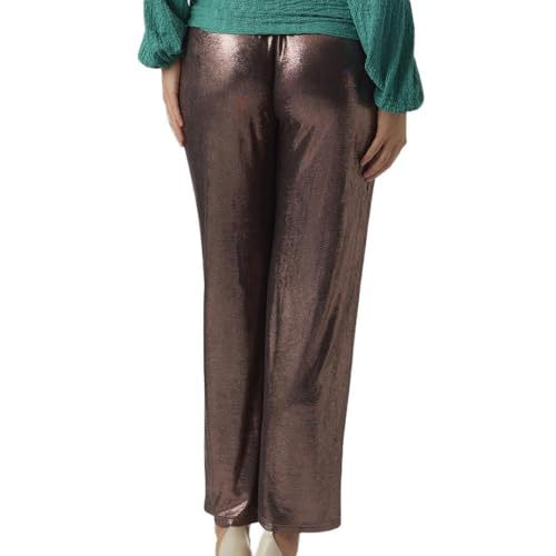 mamalicious-damenhose-lockere-passform-violett-hohe-taille-elastischer-bund-gl-n image 6