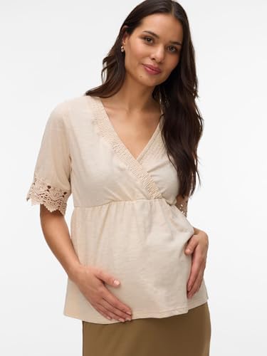 mamalicious-mlpilar-umstandsbluse-2-in-1-stilltop-v-ausschnitt-halbarm-wickeleff image 8