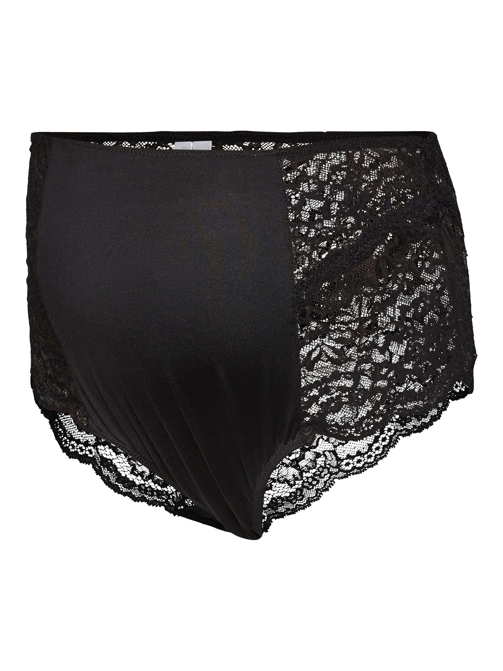 mamalicious-senia-umstands-und-stillpanty-schwarz-helllila-xs image 3