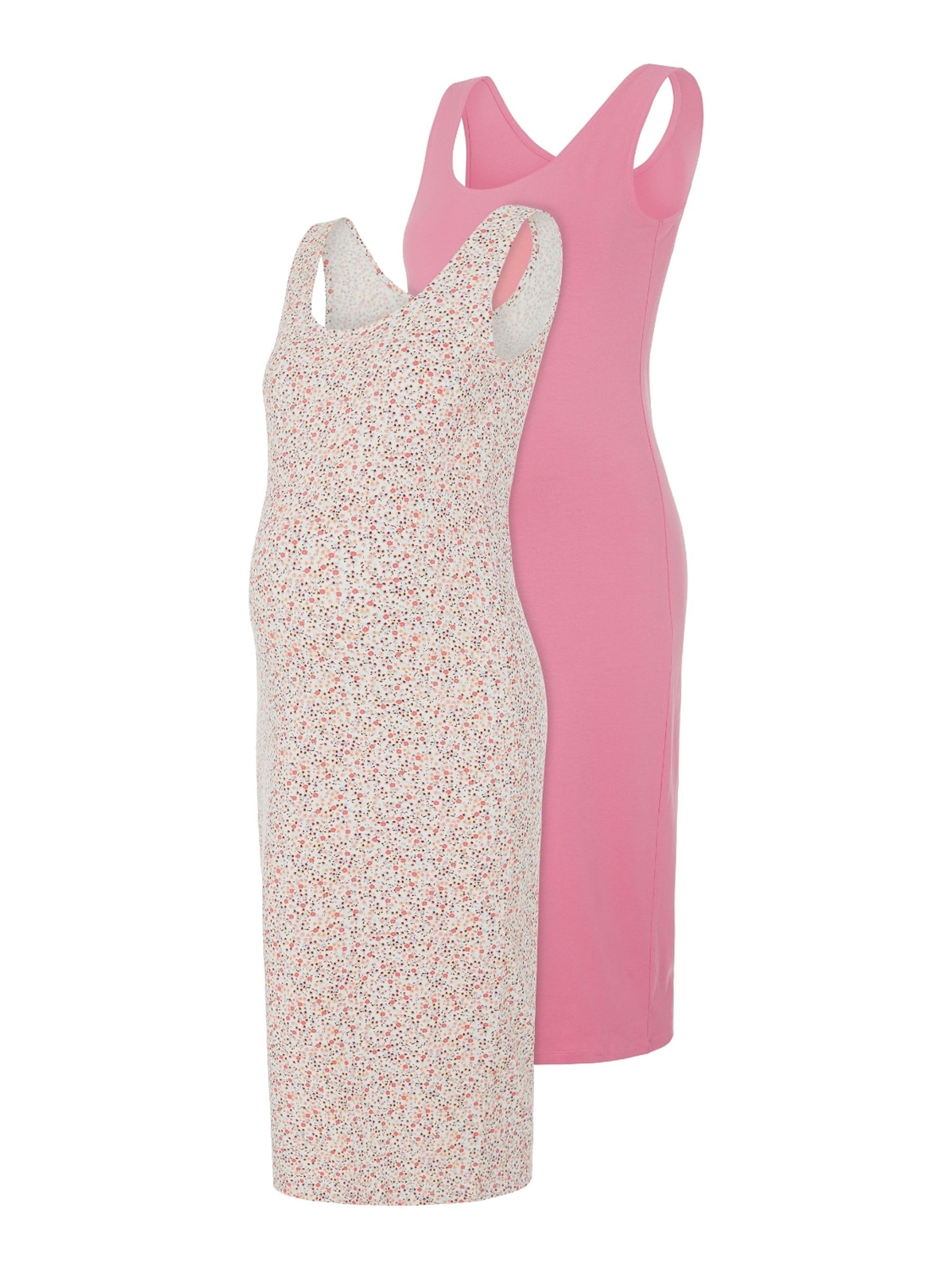 mamalicious-damen-umstandskleid-mlmacy-im-2er-pack-bequeme-stillkleider-2-st-ck image 1