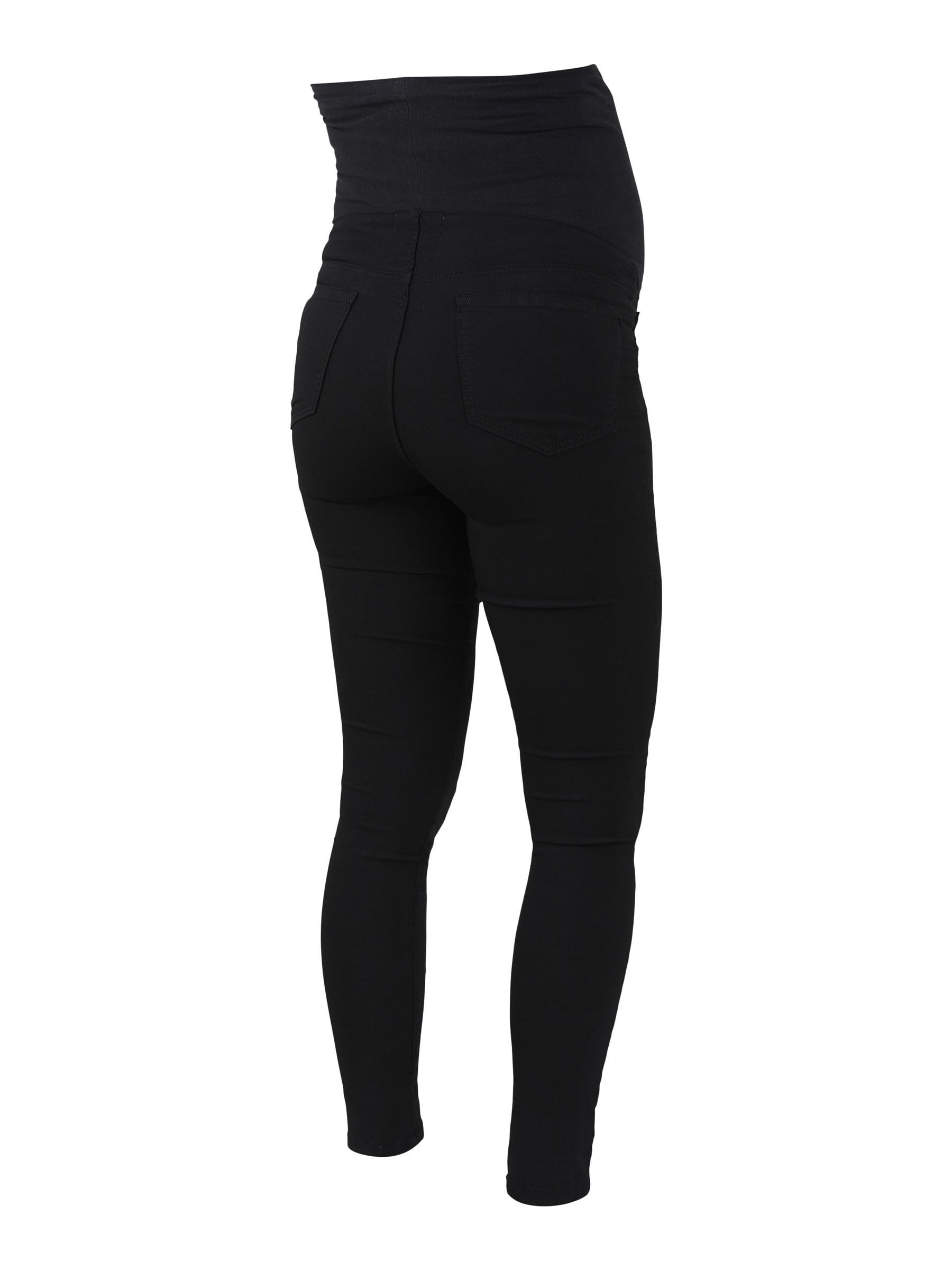 mamalicious-mllucy-black-slim-pant-a-noos-schwarze-umstandshose-mit-hohem-elasti image 8