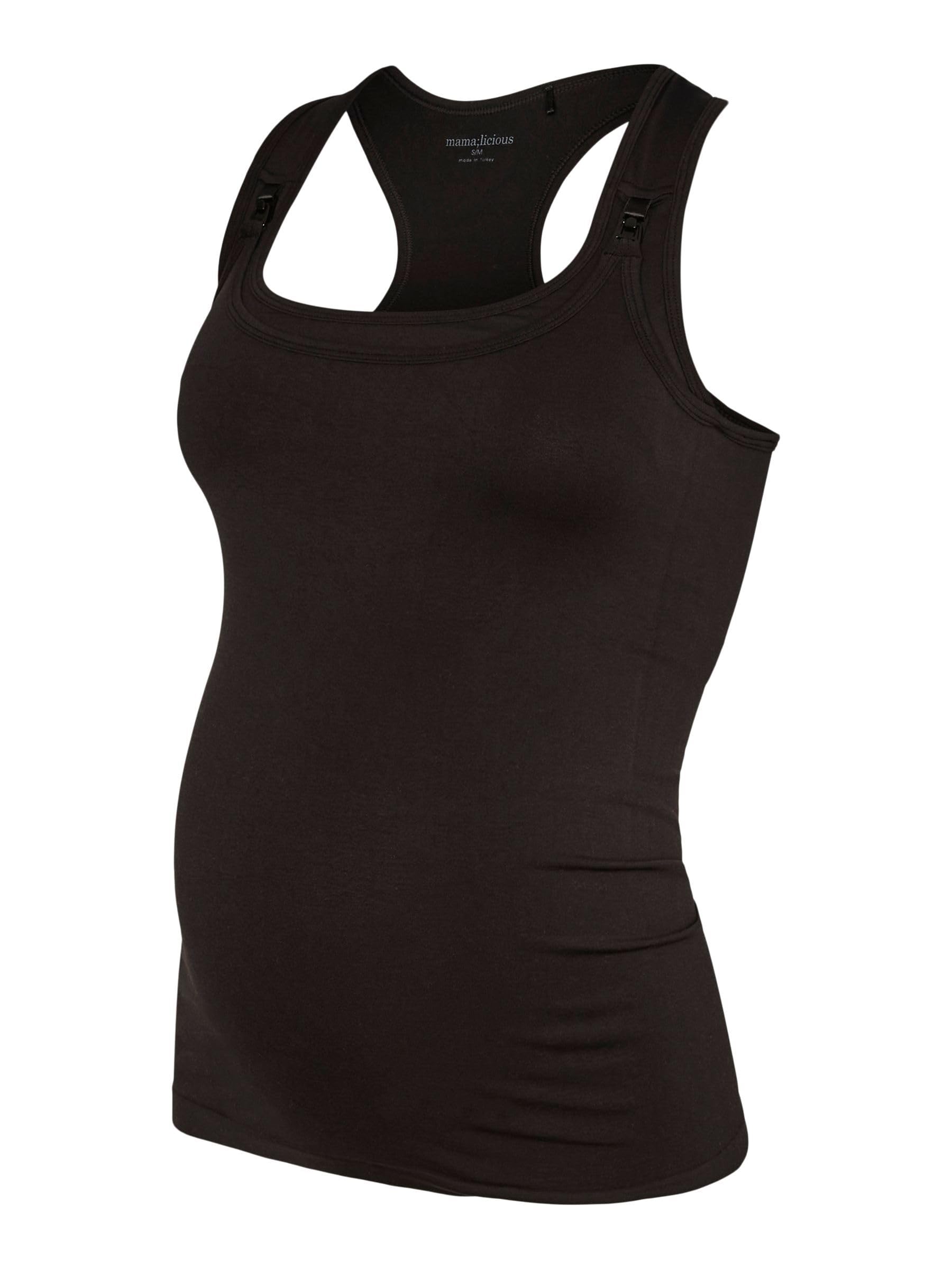 mamalicious-mlpilar-sportoberteil-slim-fit-still-tank-top-mit-u-ausschnitt-ringe image 1