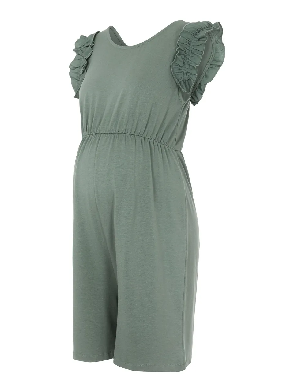 mamalicious-umstands-playsuit-rmelloser-jumpsuit-mit-u-ausschnitt-und-r-schendet image 1