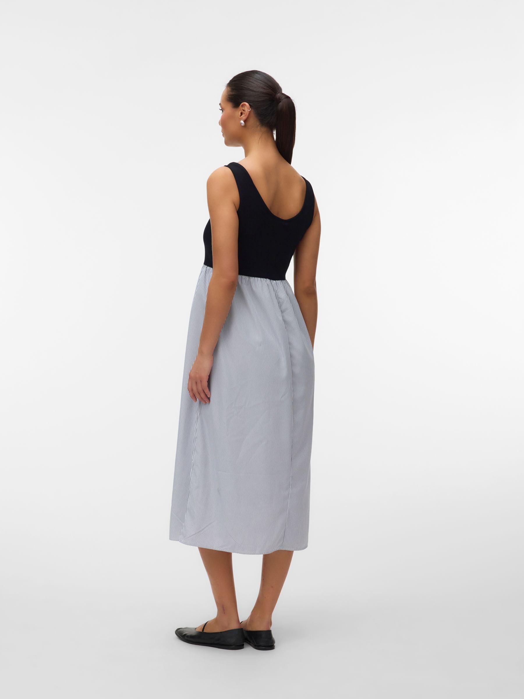 mamalicious-mljoelle-umstandskleid-2-in-1-stillkleid-mit-u-ausschnitt-stillfunkt image 4