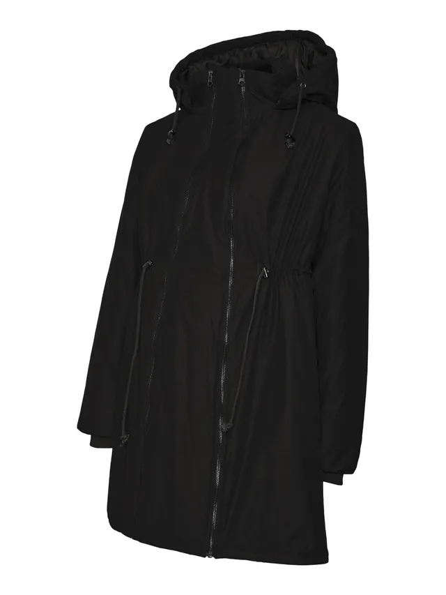 mamalicious-umstandsjacke-mit-kapuze-und-kordelzug-2-in-1-schwangerschafts-und-n image 1