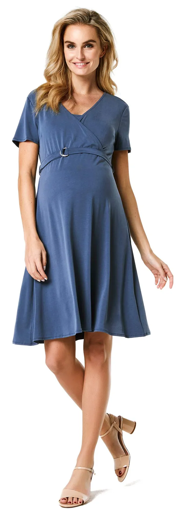 noppies-damen-kleid-nurs-ss-nicolette-kurzarm-stillkleid image 1