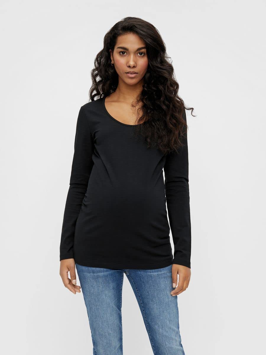mamalicious-damen-mllea-organic-l-s-top-2er-pack-umstandslangarmshirt image 6