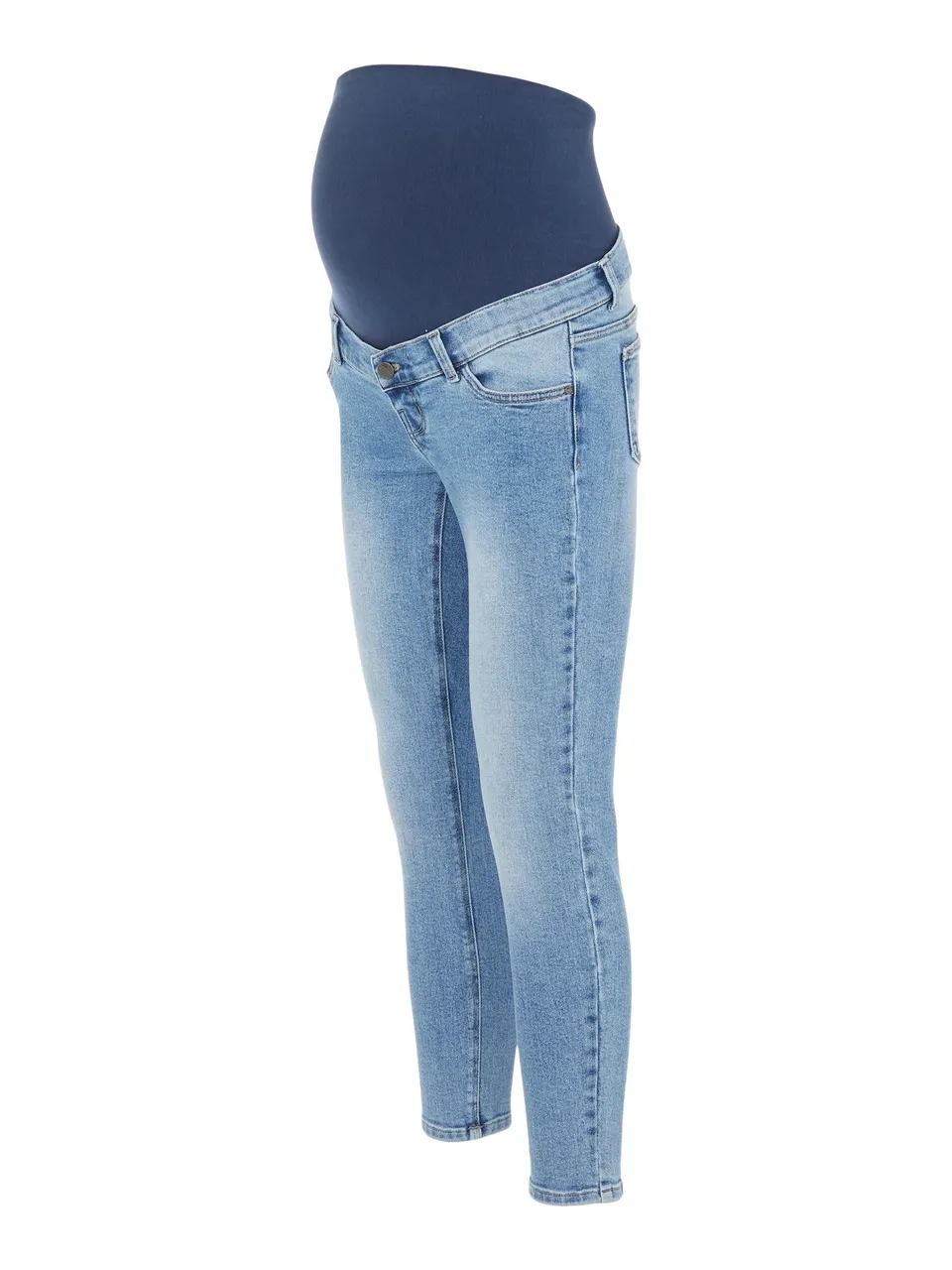 mamalicious-umstandsjeans-mit-bauchbund-slim-fit-7-8-beinl-nge-und-stretch-denim image 1