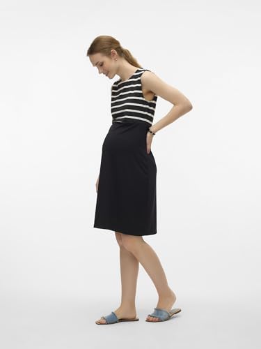 mamalicious-mlalaris-umstandskleid-rmelloses-kleid-mit-rundhalsausschnitt image 8