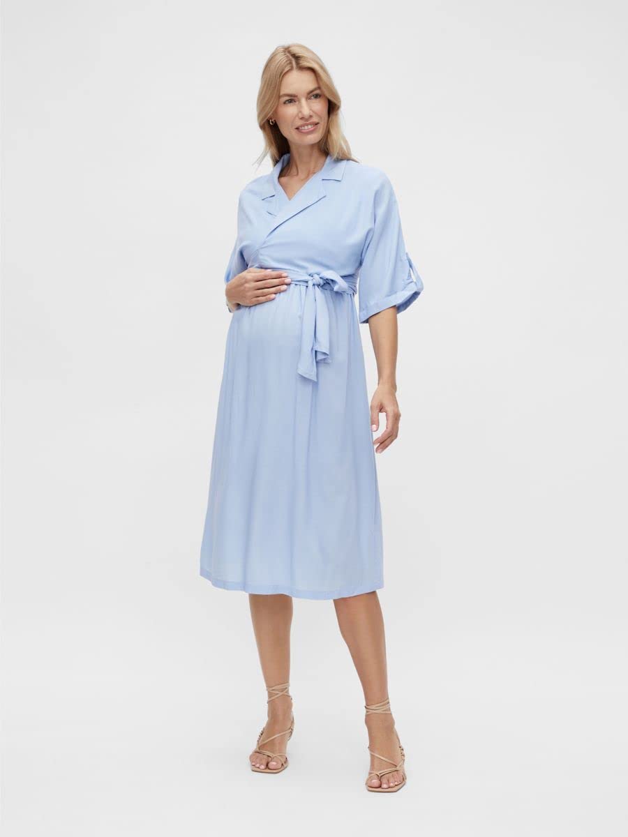 mamalicious-mlmercy-tess-2-4-woven-uk-dress-2f-a-wickelkleid-umstands-und-still- image 4