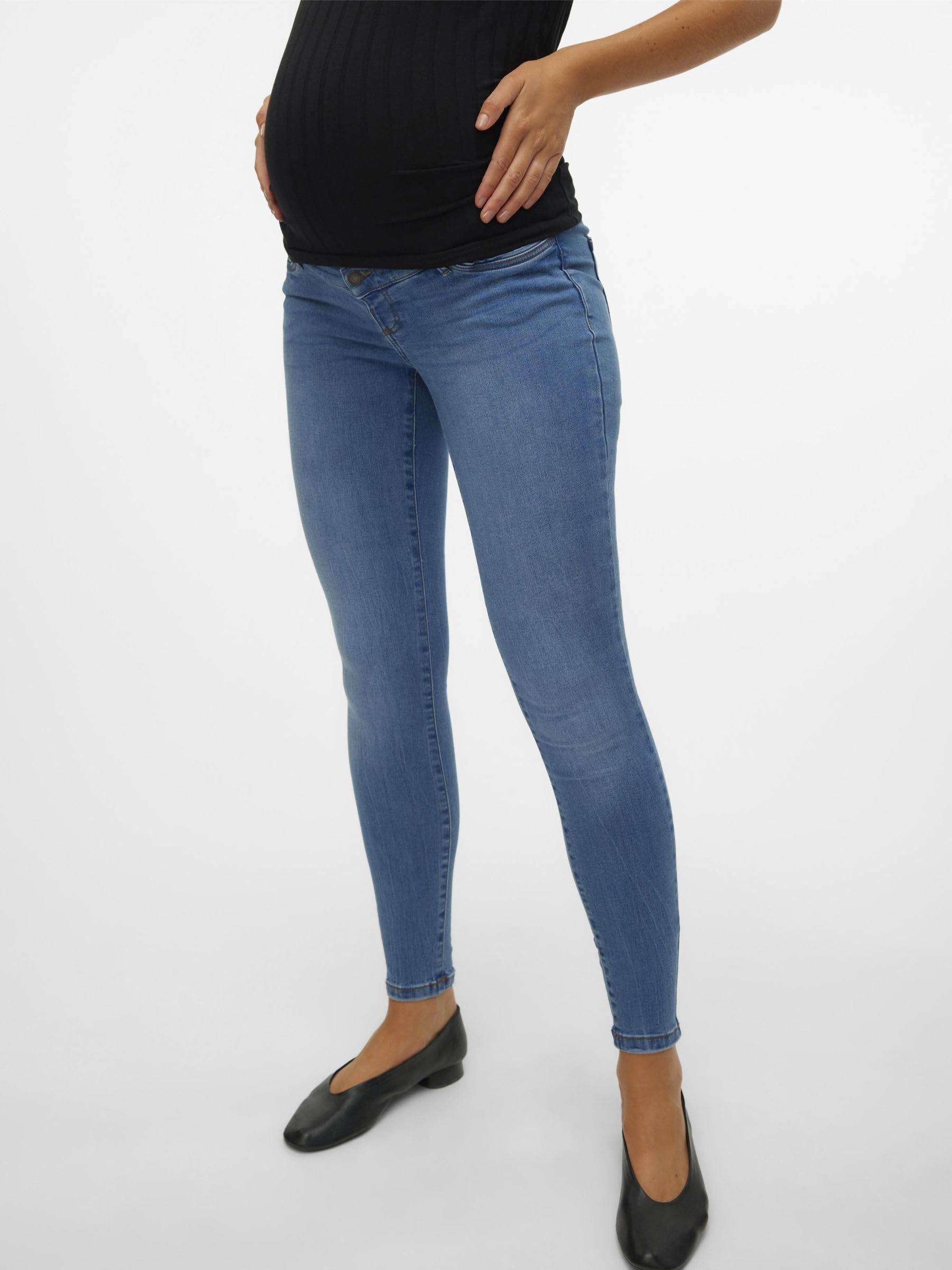 mamalicious-umstandsjeans-vmmtanya-slim-mit-piping-vi349-nachhaltig image 2