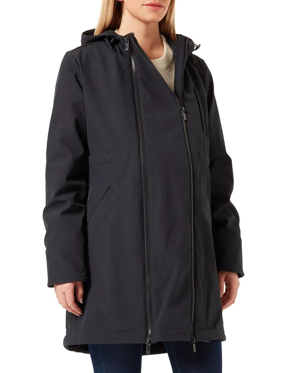 noppies-damen-umstandsjacke-kalona-3-in-1-blue-graphite image 1