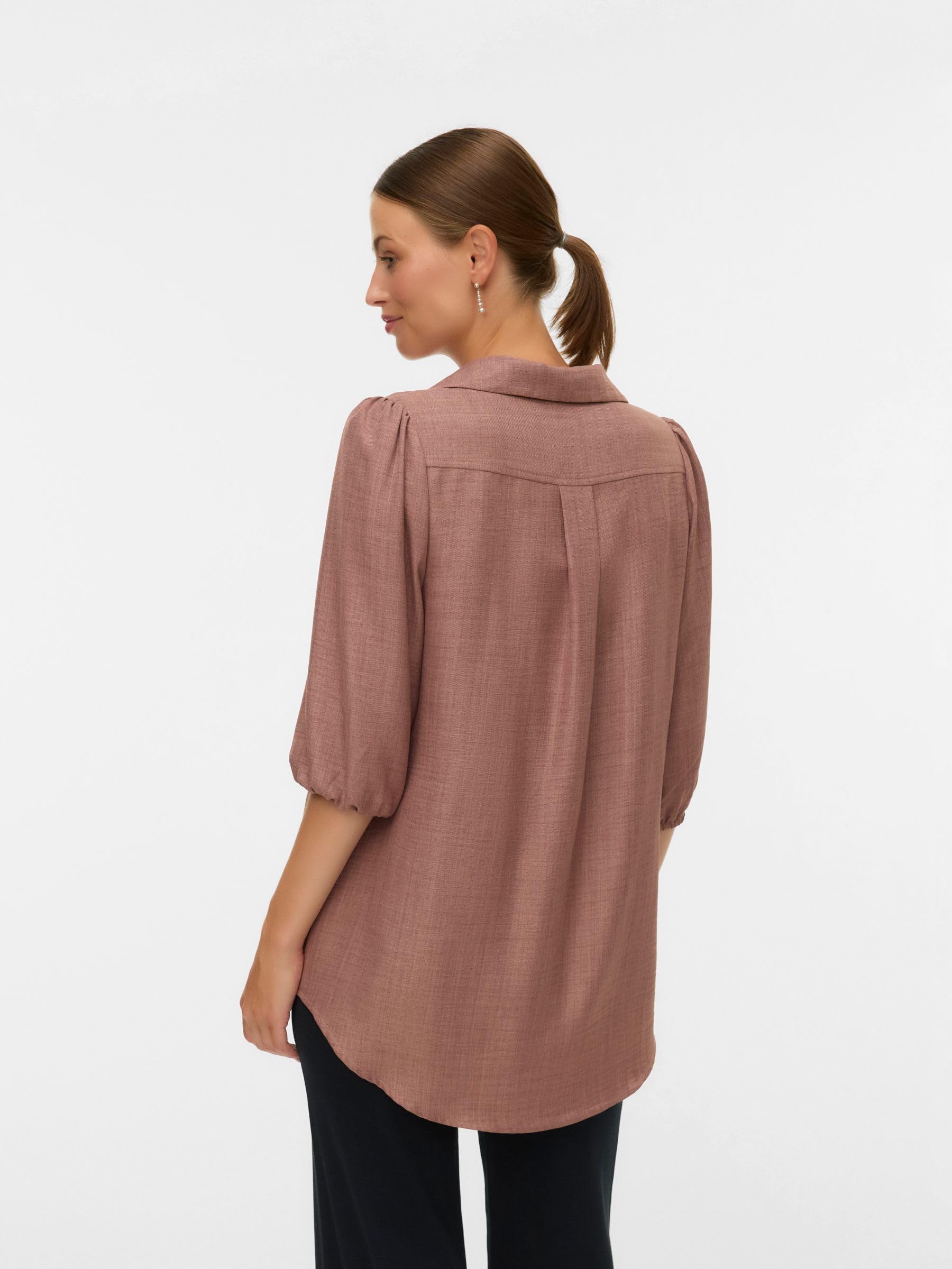 mamalicious-pilar-stillbluse-v-ausschnitt-3-4-rmel-normale-passform image 3