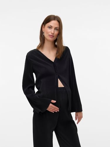 mamalicious-strickjacke-mit-v-ausschnitt-langarm-knopf-details-f-r-schwangere image 7