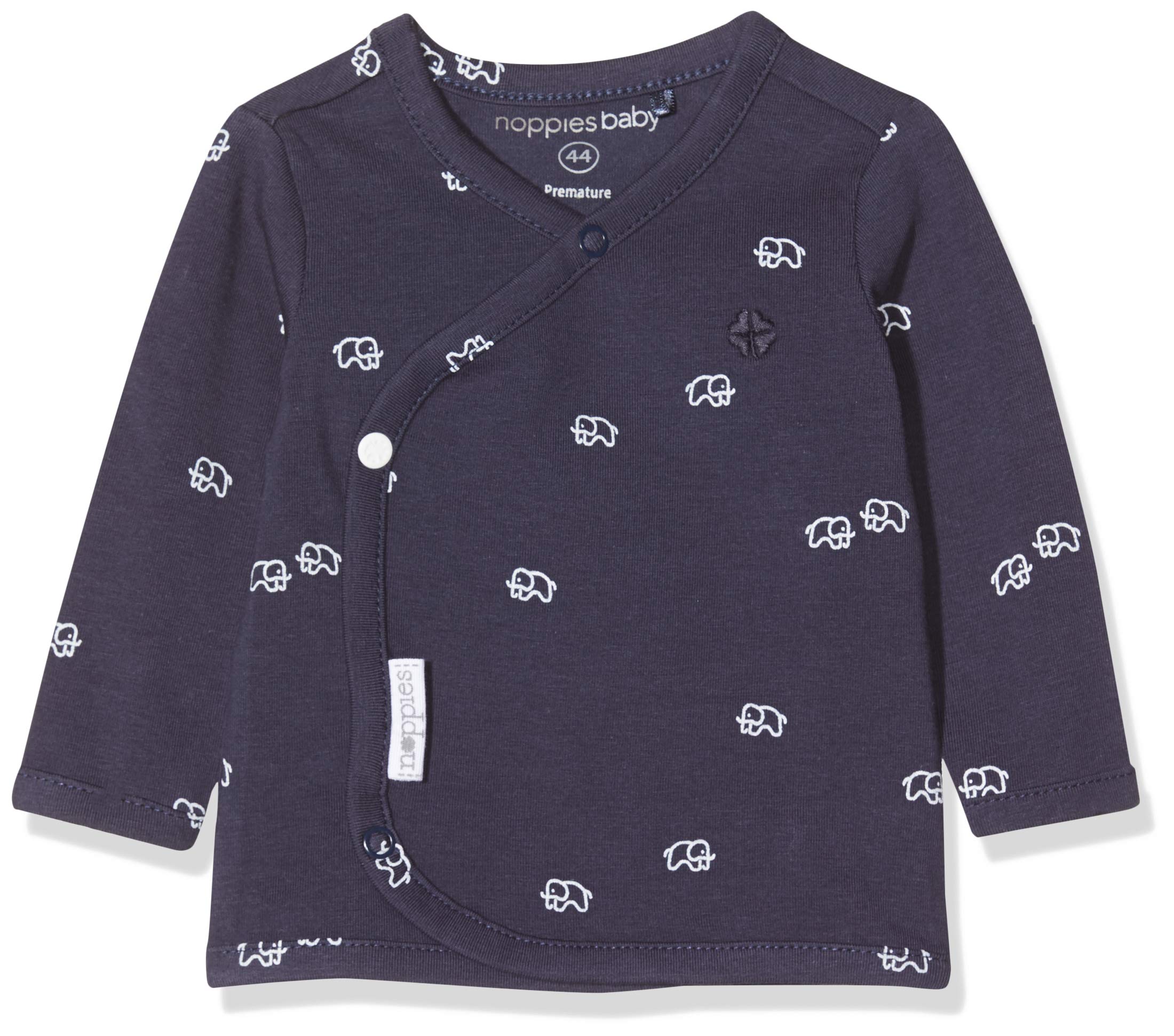 noppies-baby-jungen-t-shirt-b-tee-overlap-jones-navy-mit-elefanten-print-bio-bau image 1