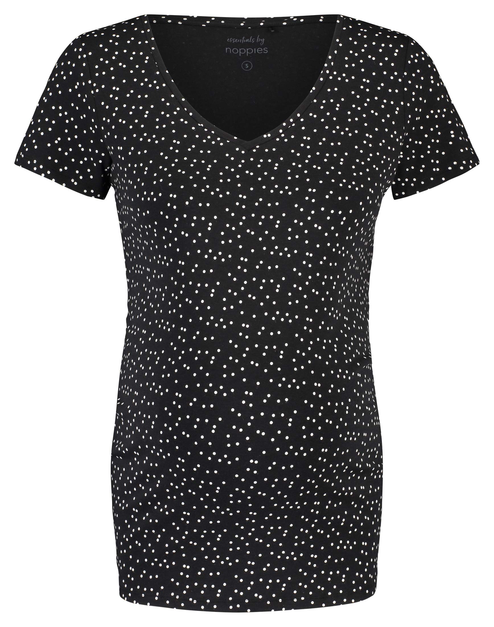 noppies-damen-tee-ss-v-neck-aop-rome-umstands-t-shirt-mit-v-ausschnitt image 8