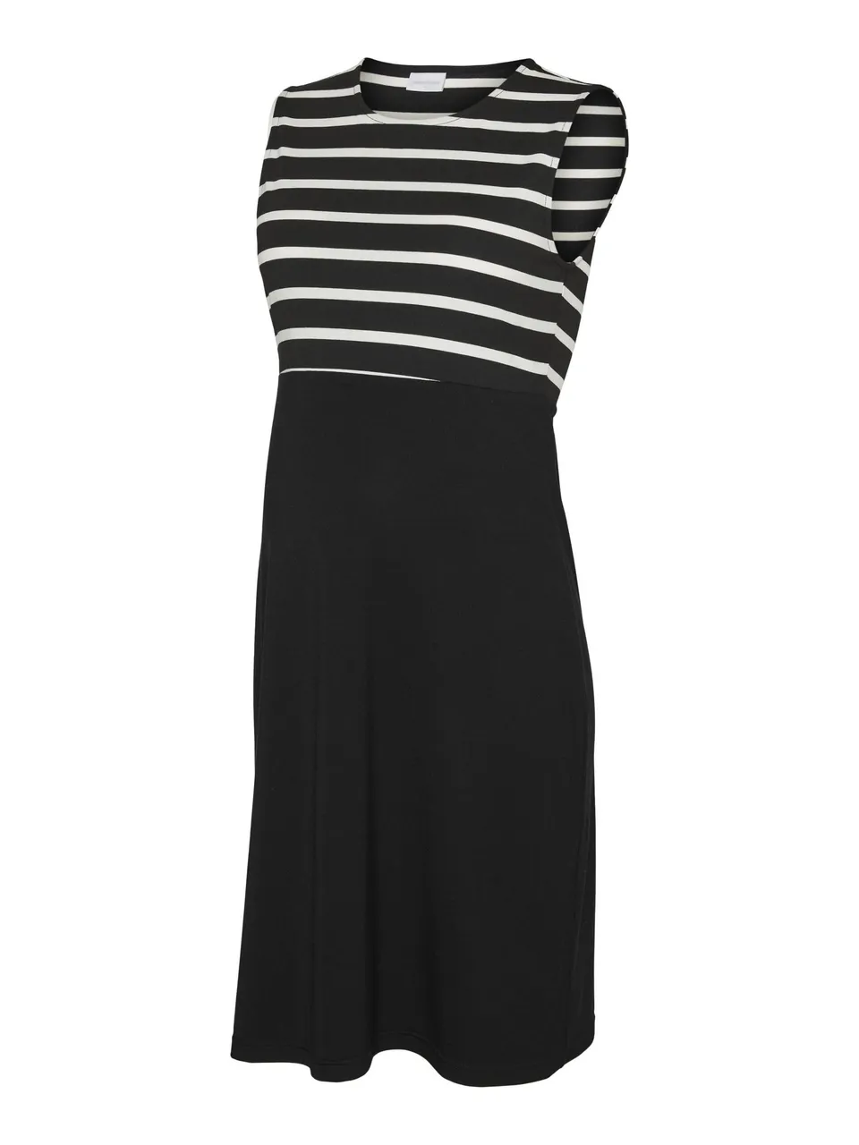 mamalicious-mlalaris-umstandskleid-rmelloses-kleid-mit-rundhalsausschnitt image 1
