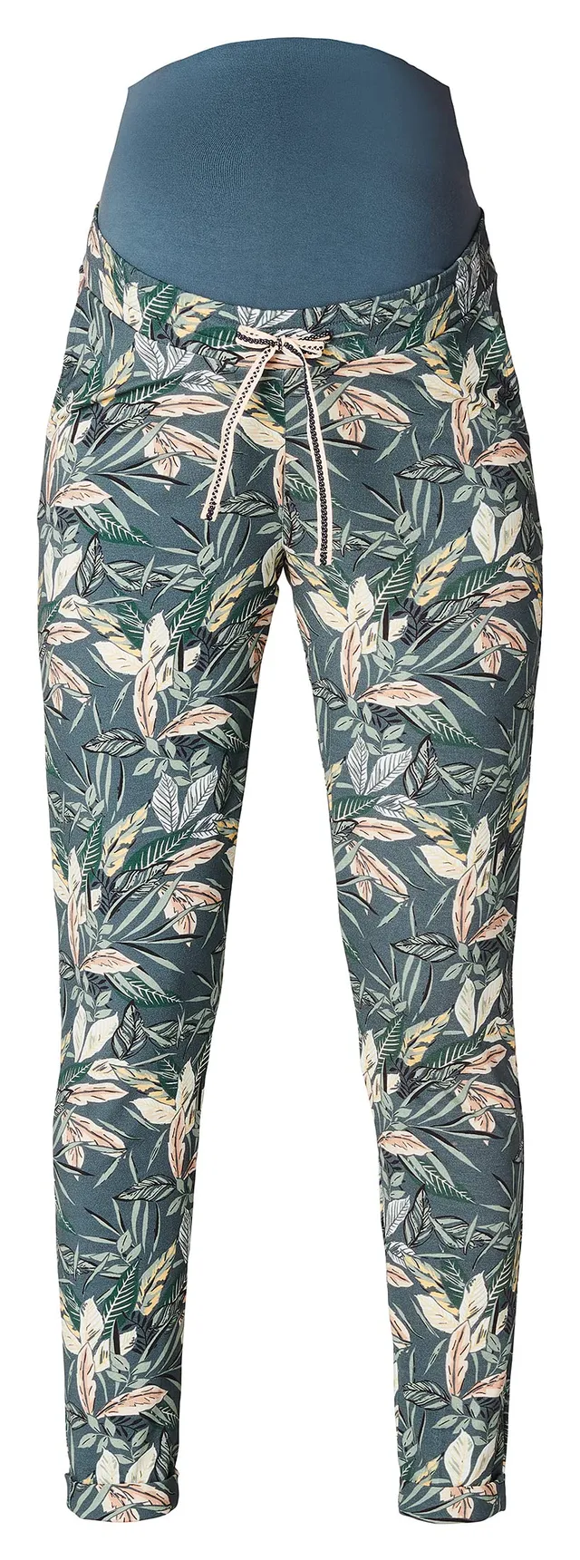 noppies-damen-umstandshose-pants-over-the-belly-allover-print-leslie image 1