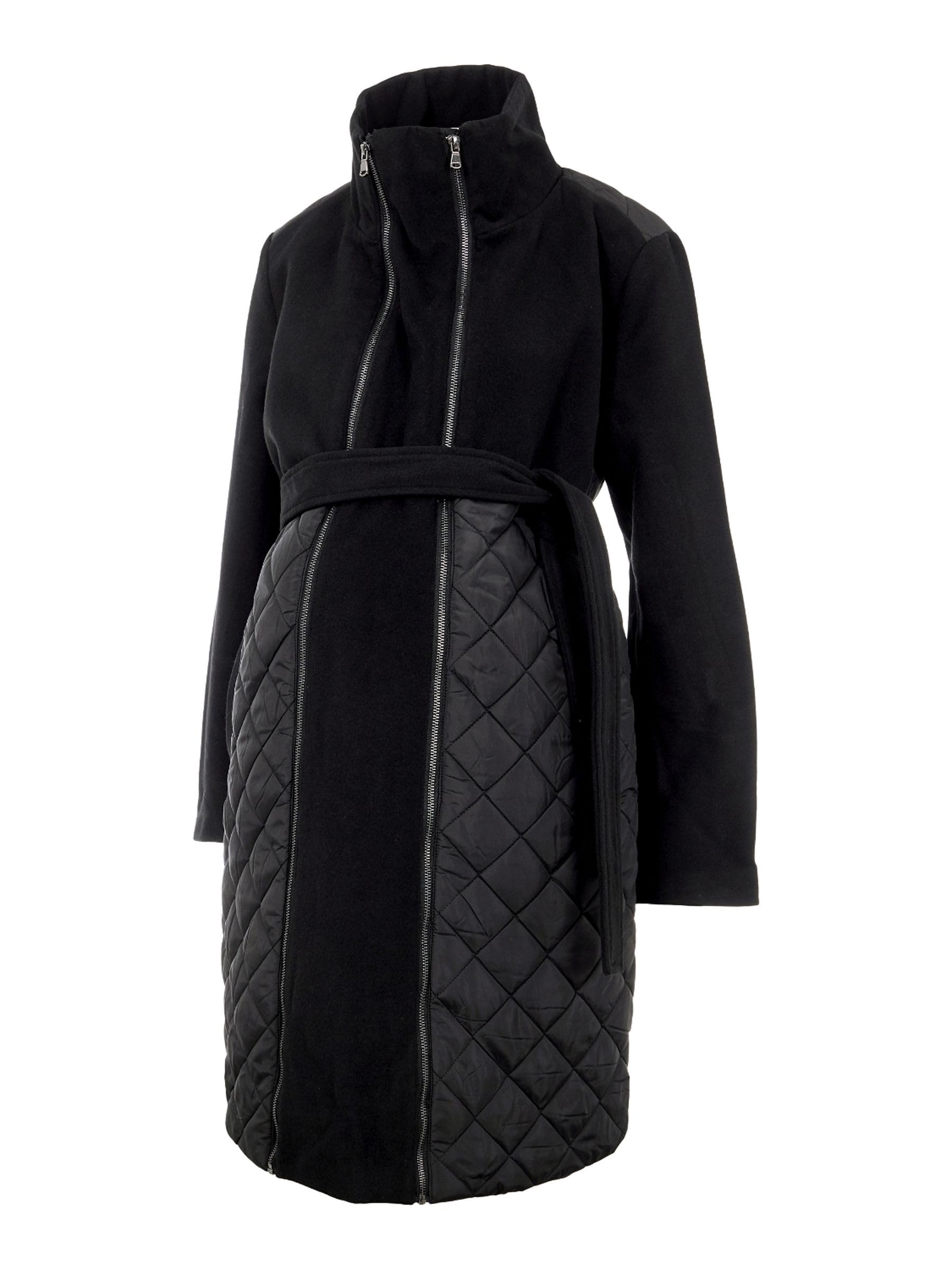 mamalicious-damen-bergangsjacke-giggi-tikka-schwarze-umstandsjacke-gr-e-s image 1