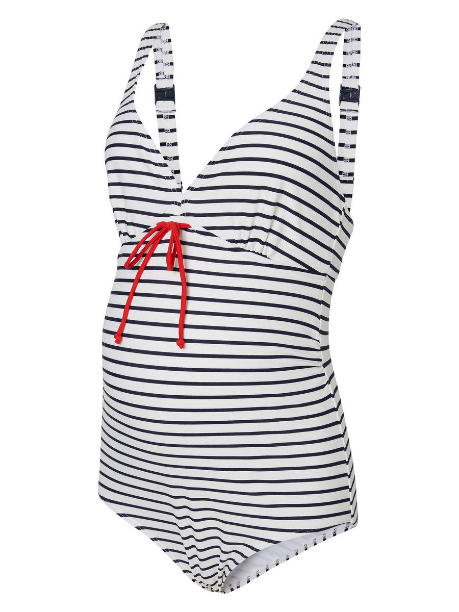 mamalicious-mljosefine-stripy-umstands-badeanzug-neckholder-gestreift image 3