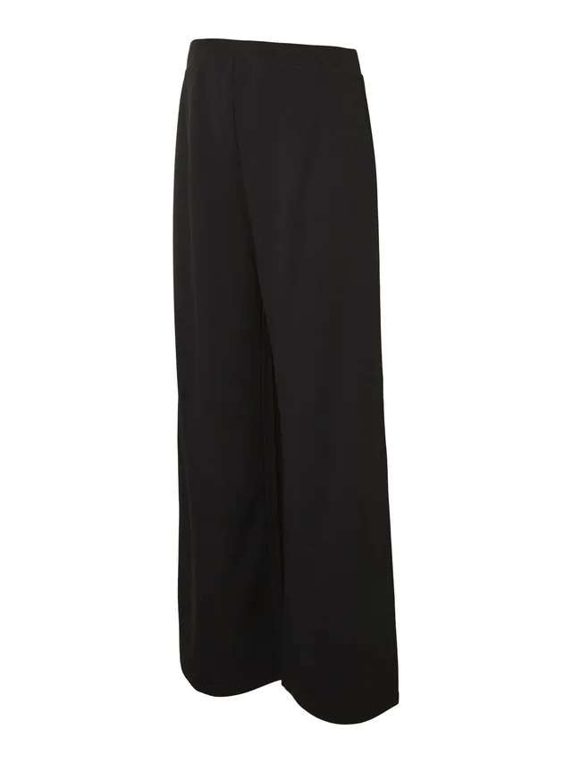 mamalicious-umstandshose-mit-hoher-taille-normal-geschnitten-f-r-alltag-festlich image 1