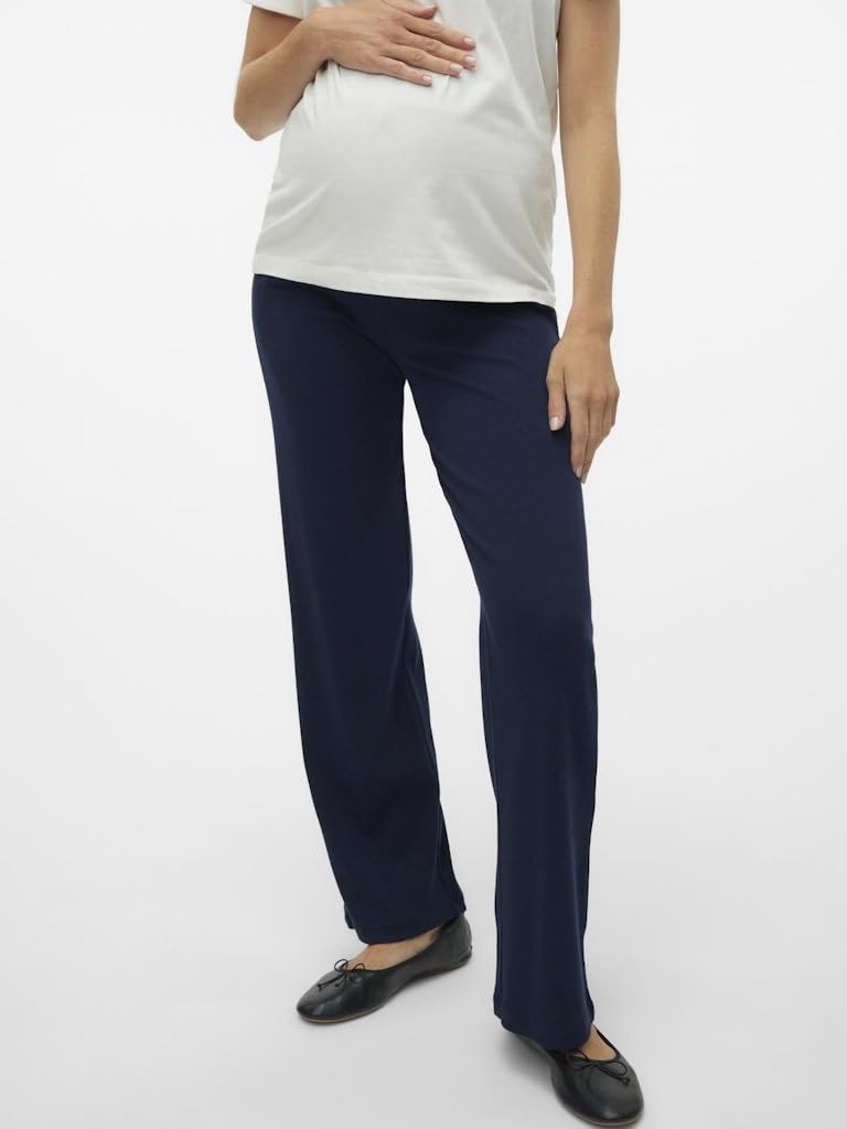 mamalicious-mlemily-jrs-hw-relaxed-leggings-bequeme-umstandsleggings-navy-blazer image 2