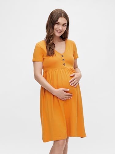 mamalicious-umstandskleid-mlsandra-kurz-v-ausschnitt-bund-ber-dem-bauch image 8