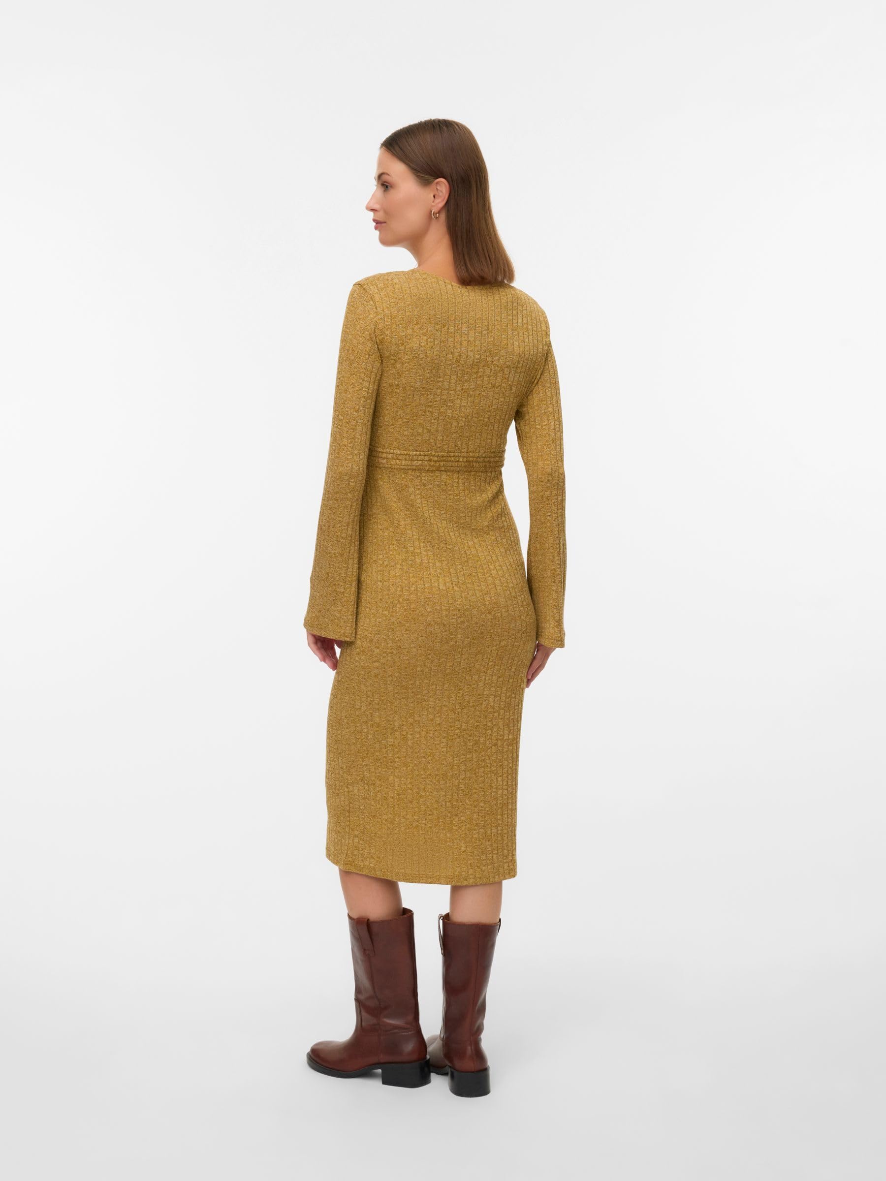 mamalicious-umstandskleid-mlzenia-normal-geschnitten-v-ausschnitt-midikleid-mit- image 4