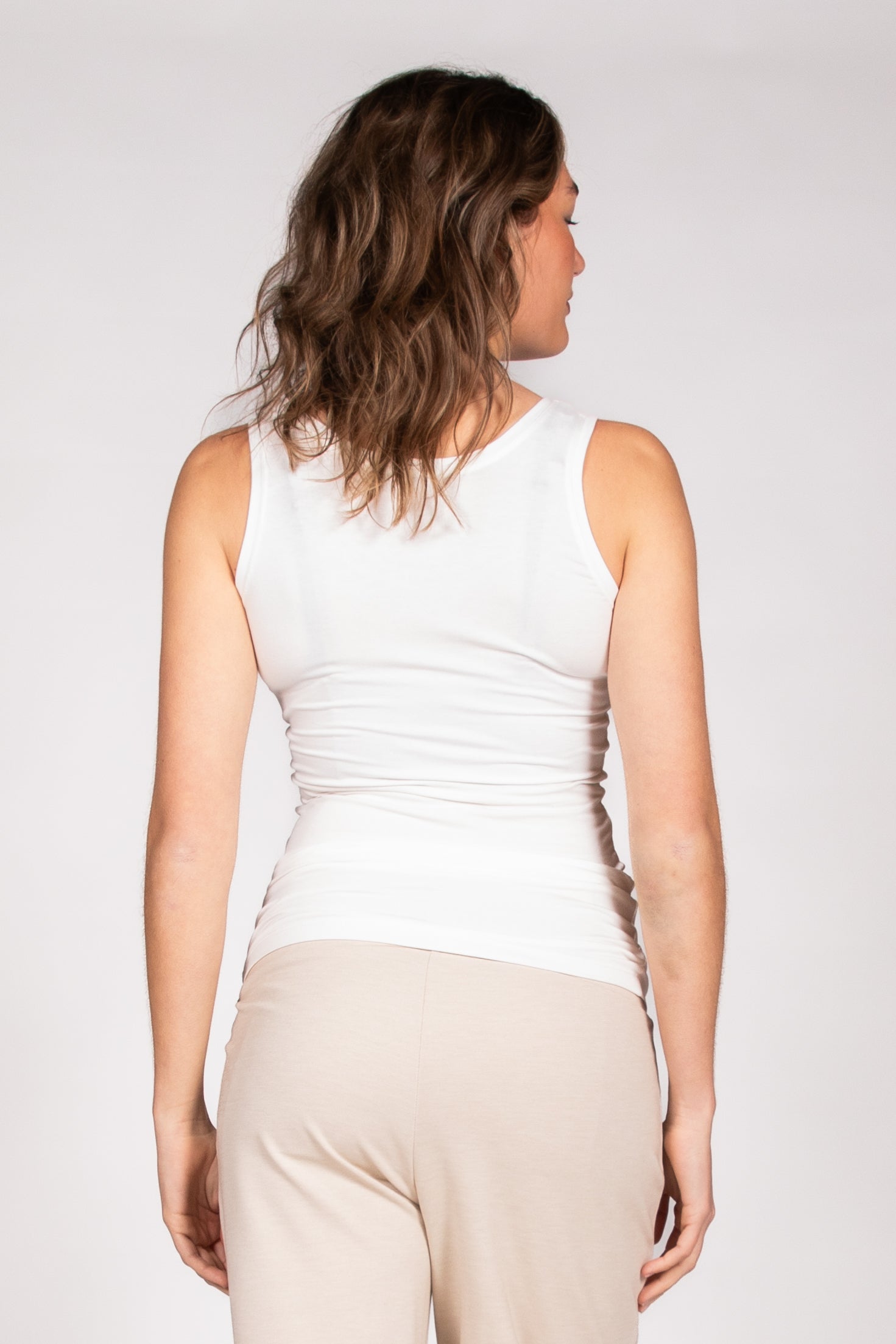love2wait-top-ecovero-basic-t-shirt-mit-rundhals-aus-ecovero-off-white image 4