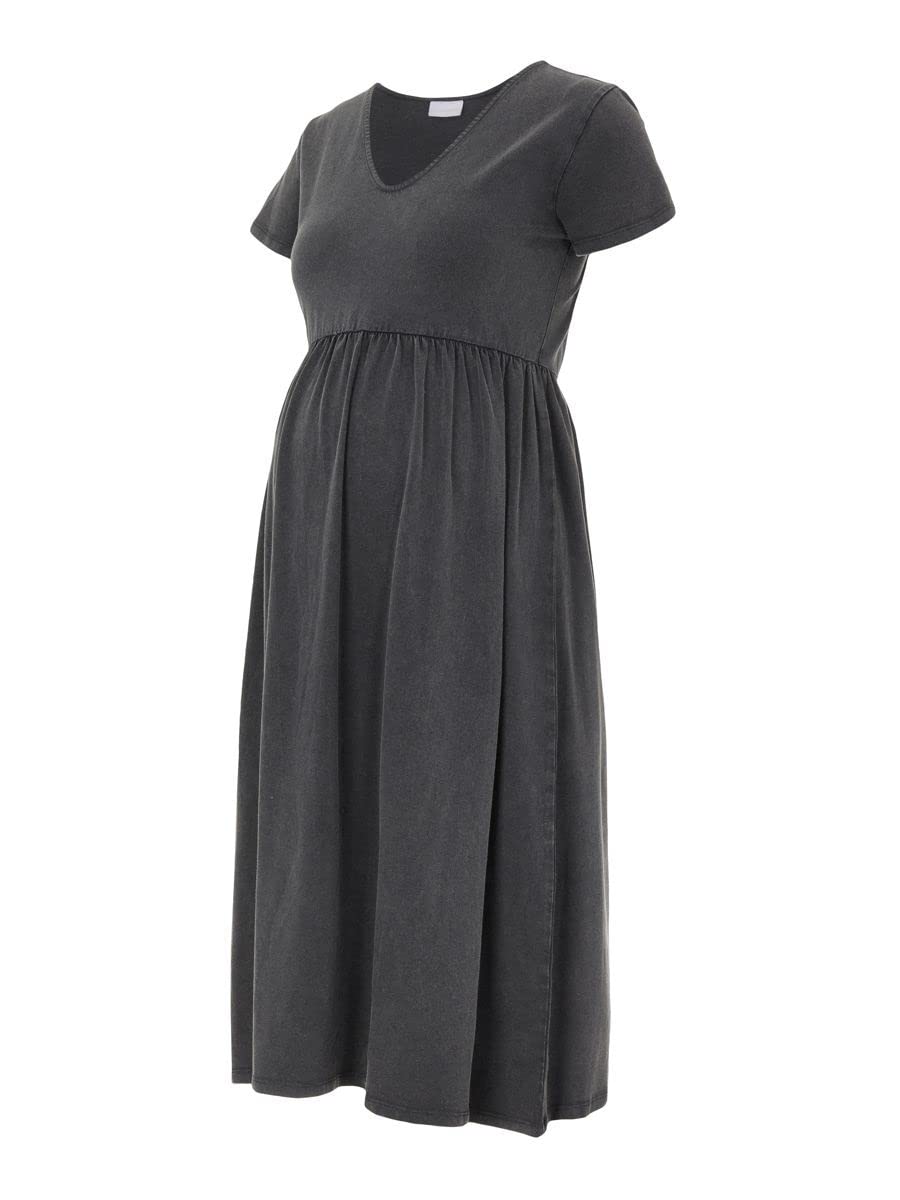 mamalicious-damen-mlstinna-cap-jersey-umstandskleid-schlichtes-kleid-f-r-schwang image 1