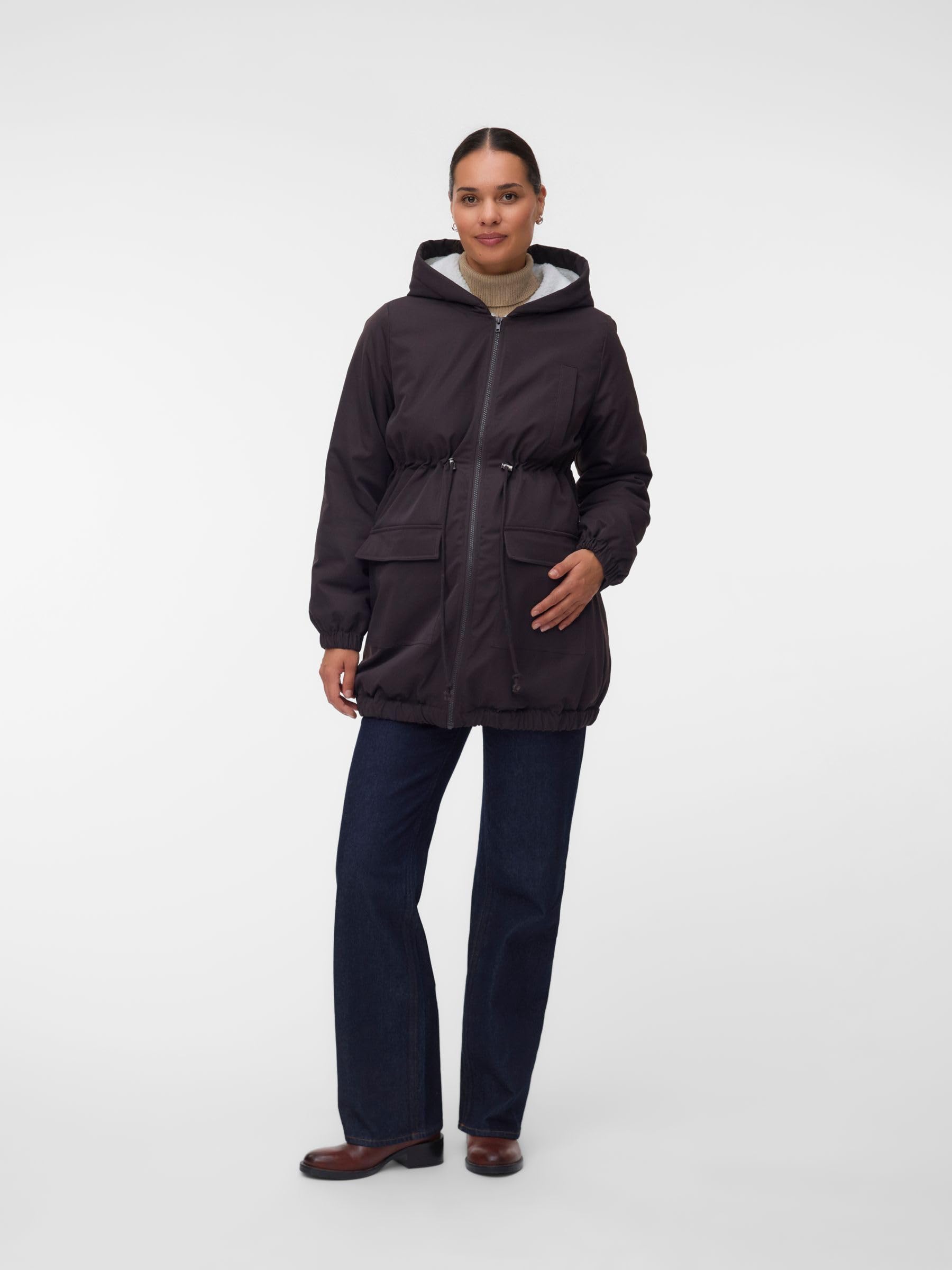 mamalicious-umstands-jacke-mit-kapuze-3-in-1-outerwear-mit-elastischen-b-ndchen image 4