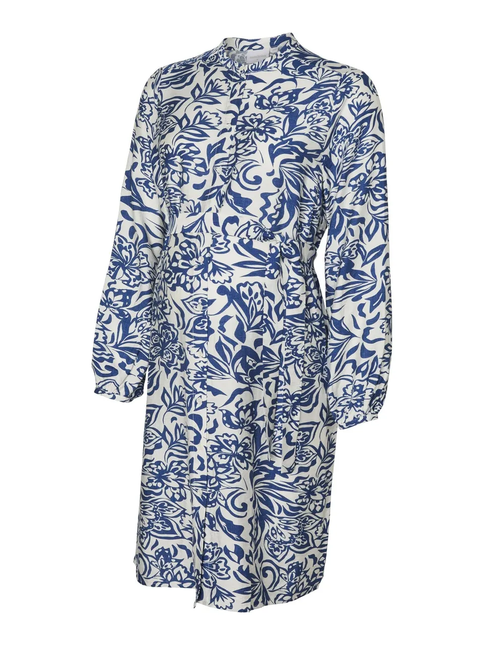 mamalicious-umstandskleid-mlsorilla-locker-geschnittenes-langarm-stillkleid-mit- image 1