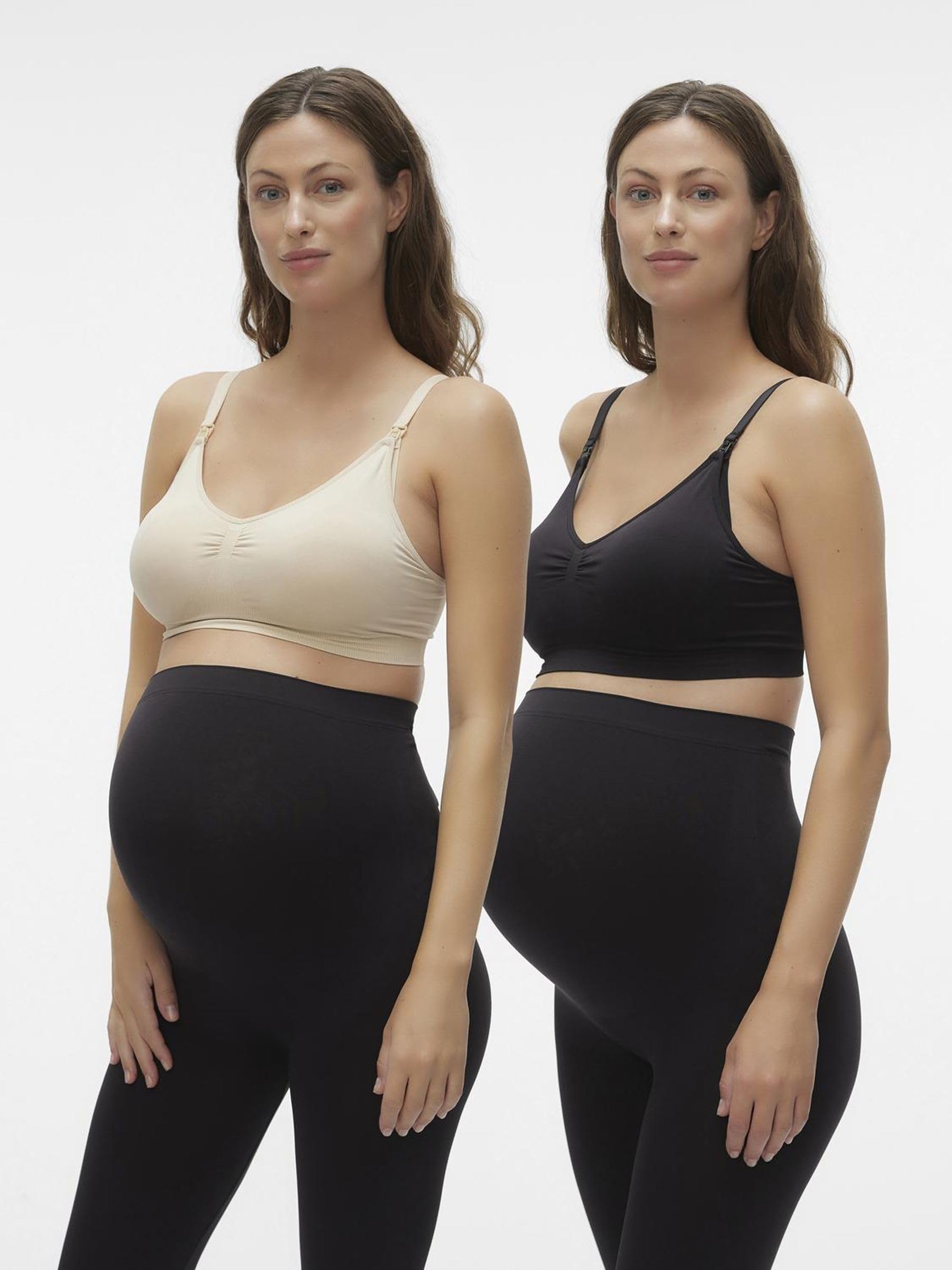 mamalicious-mlilja-feed-me-still-bh-im-2er-pack-nahtlos-stretch-schwarz-white image 2