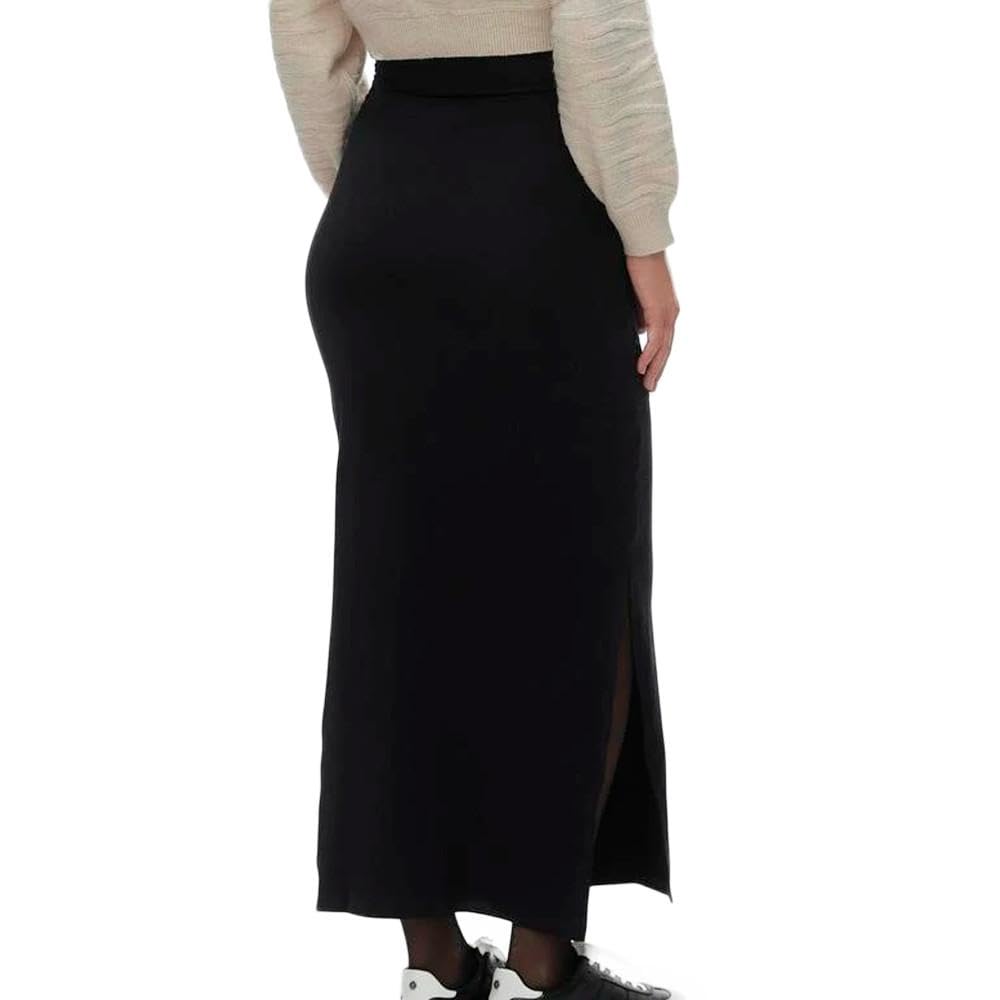mamalicious-rock-lellis-schwarz-hohe-taille-mit-schlitz-95-polyester-5-elastan image 2