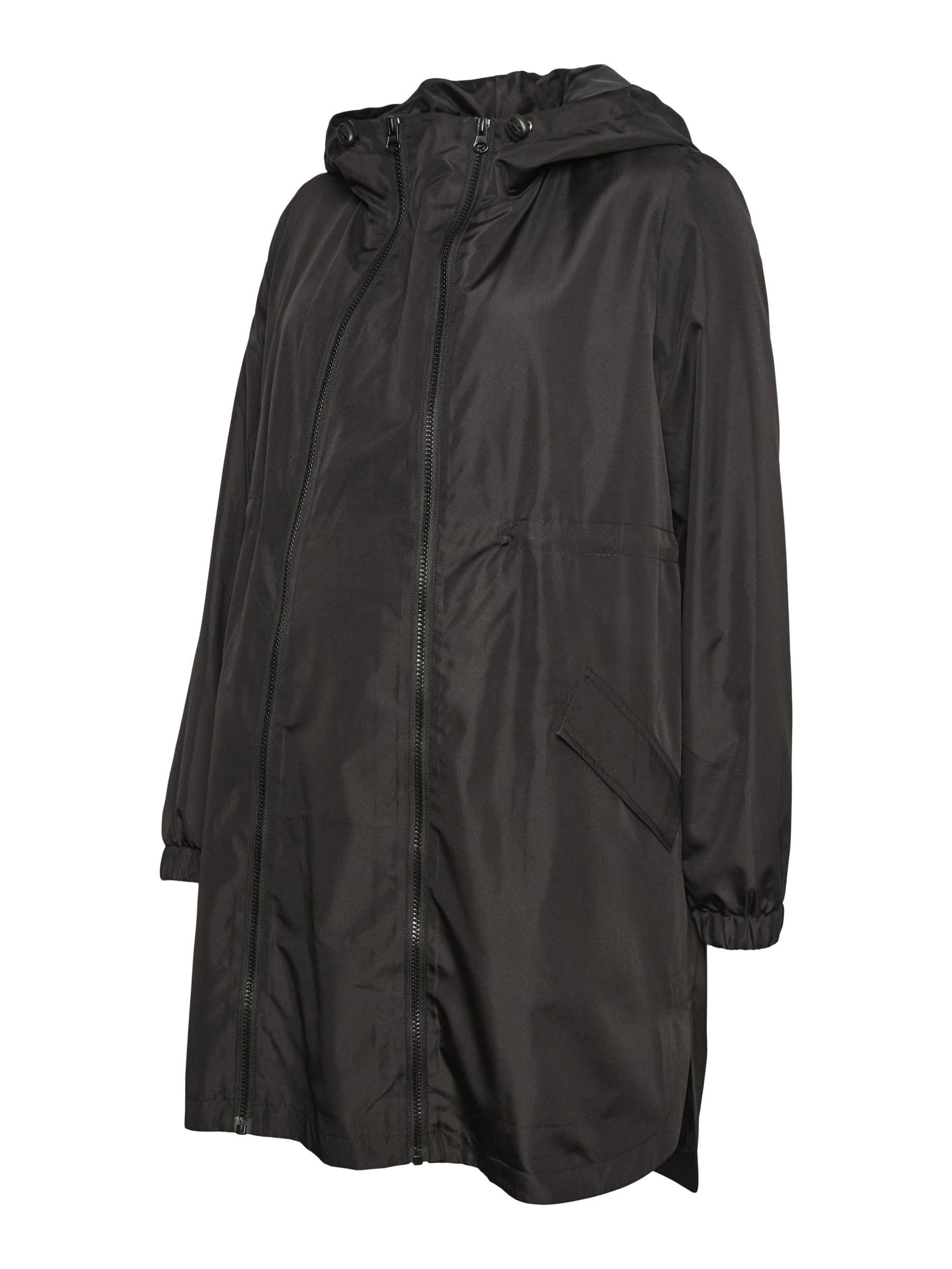 mamalicious-damen-jacke-mit-stehkragen-und-elastischen-b-ndchen-2-in-1-umstands- image 7