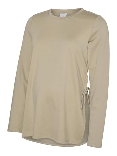 mamalicious-mlpilar-still-bluse-mit-rundhals-und-langarm-normal-geschnitten image 7