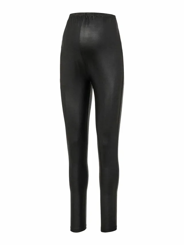 mamalicious-damen-mlnewtessa-jersey-high-waist-umstandsleggings-schwarz-bequem image 1