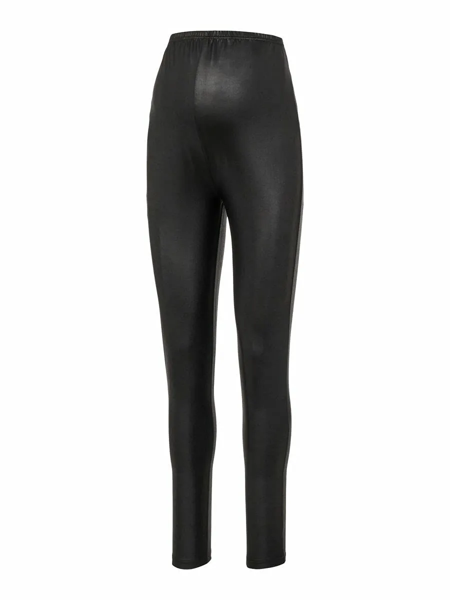 mamalicious-damen-mlnewtessa-jersey-high-waist-umstandsleggings-schwarz-bequem image 1