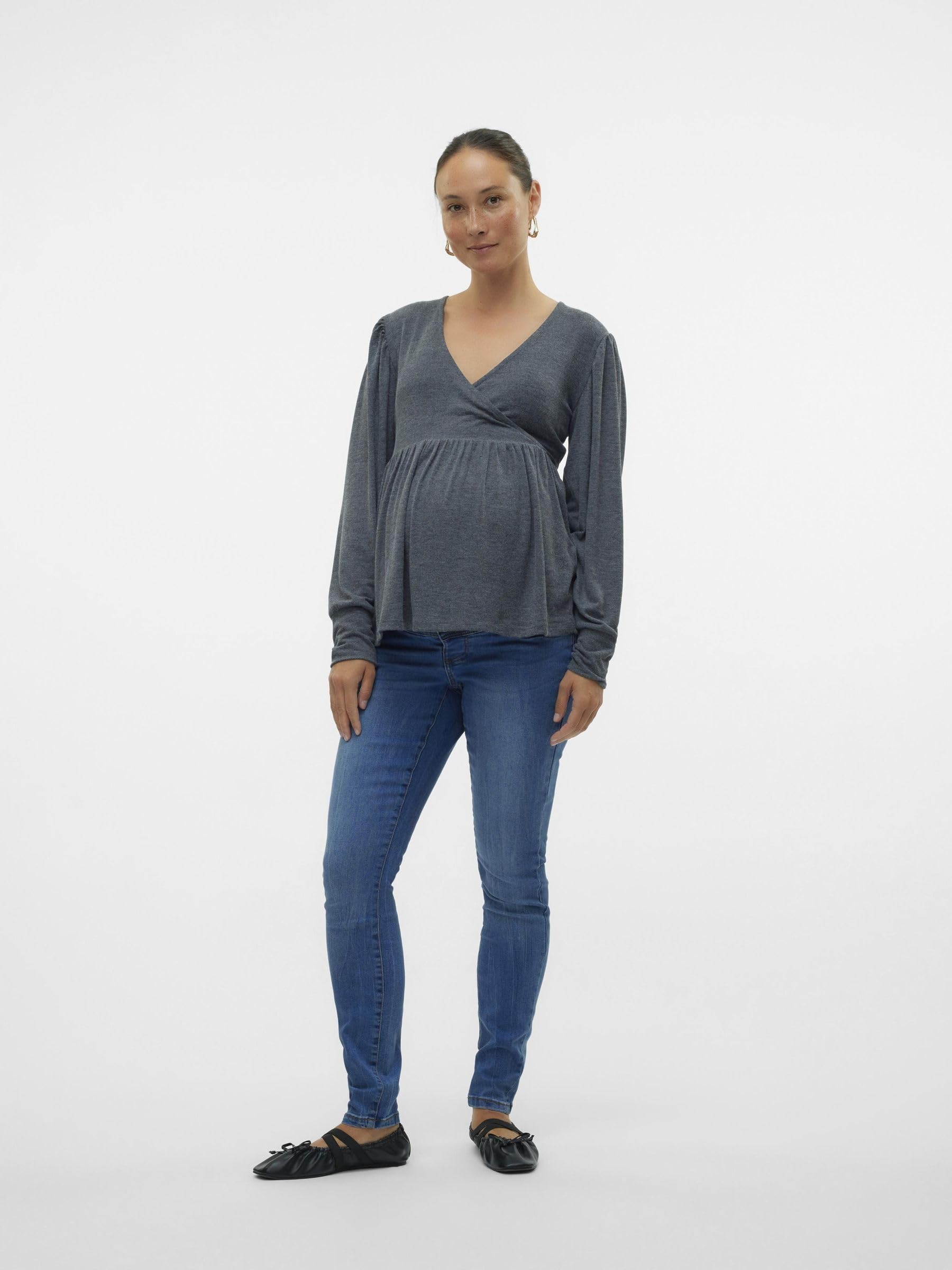 mamalicious-umstandsjeans-mlmila-slim-medium-blue-nachhaltig-stylisch image 3