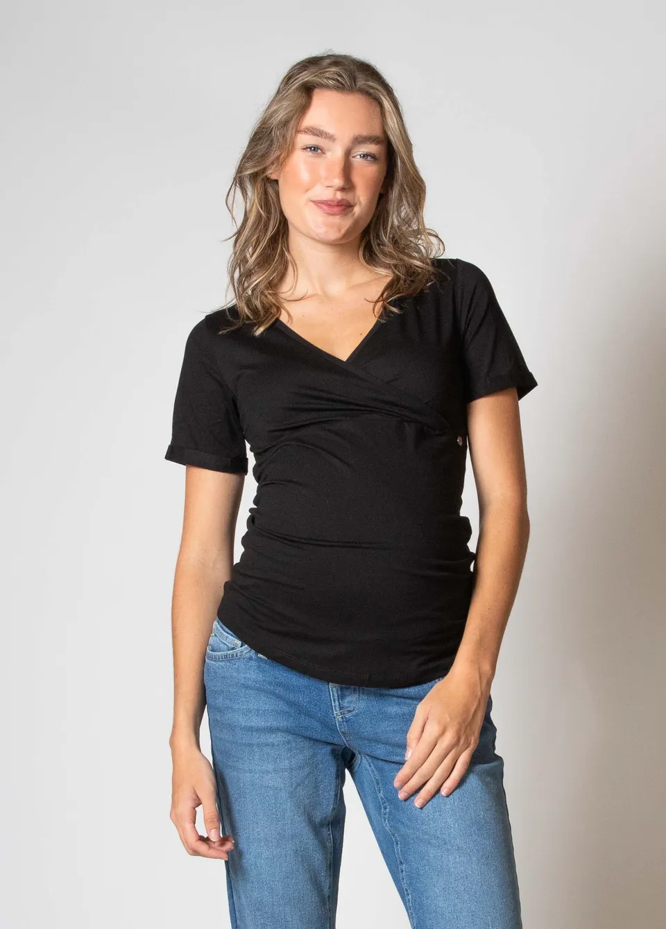 love2wait-shirt-nursing-sh-sl-ecovero-stillshirt-schwarz image 1
