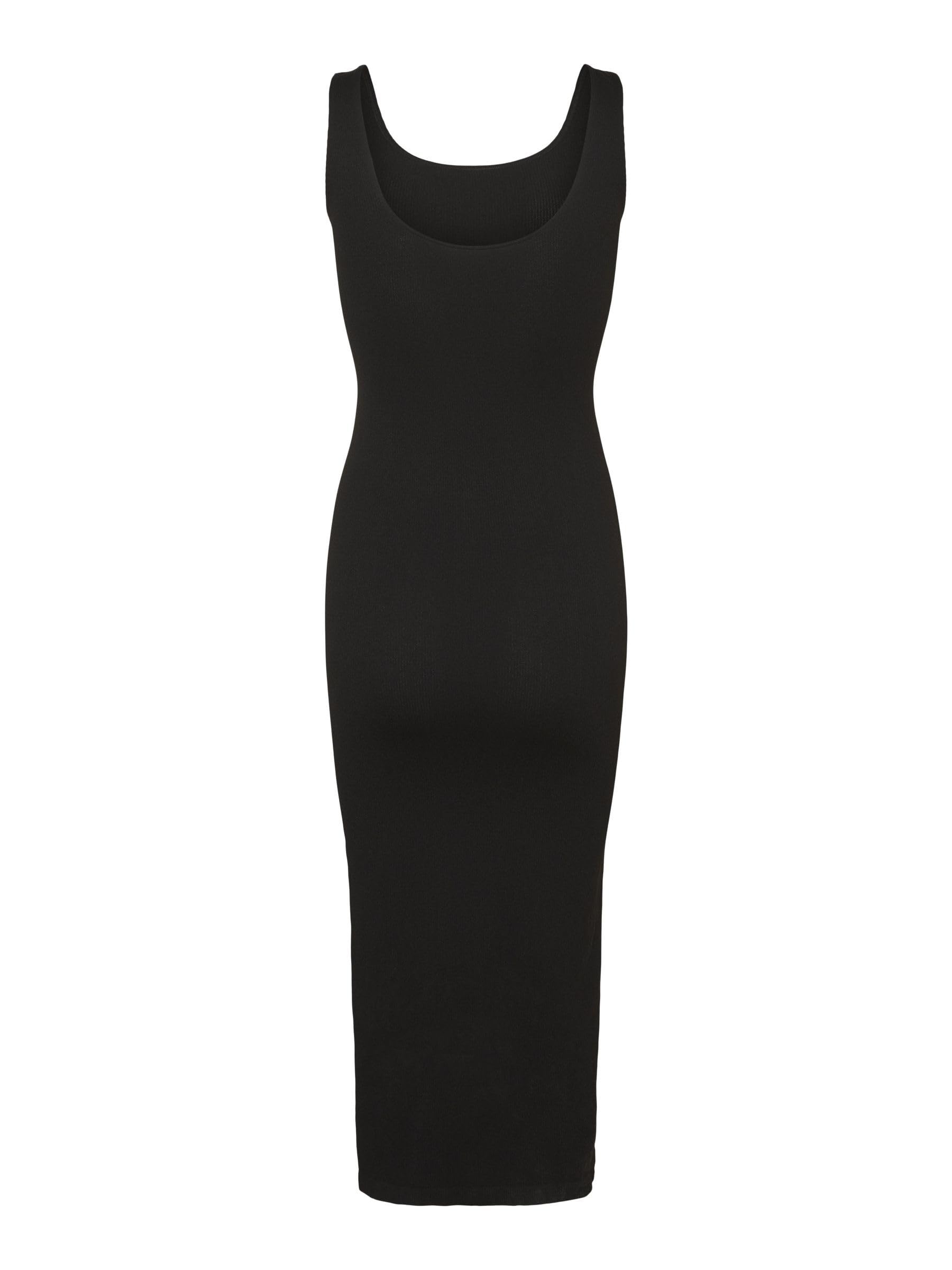 mamalicious-vmmisa-sl-seamless-midi-rib-dress-nahtloses-midikleid-f-r-die-schwan image 3