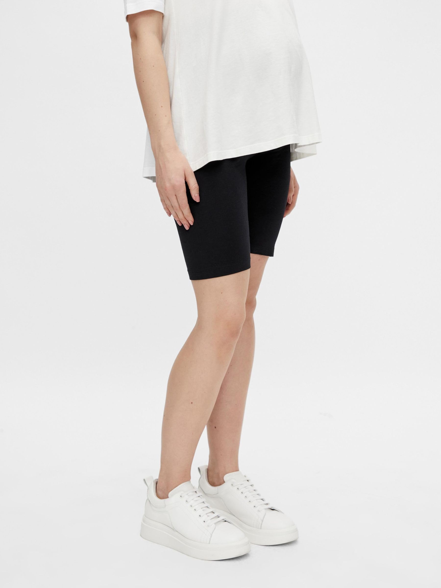 mamalicious-umstands-shorts-mit-hoher-taille-und-elastischem-bund-slim-fit image 7