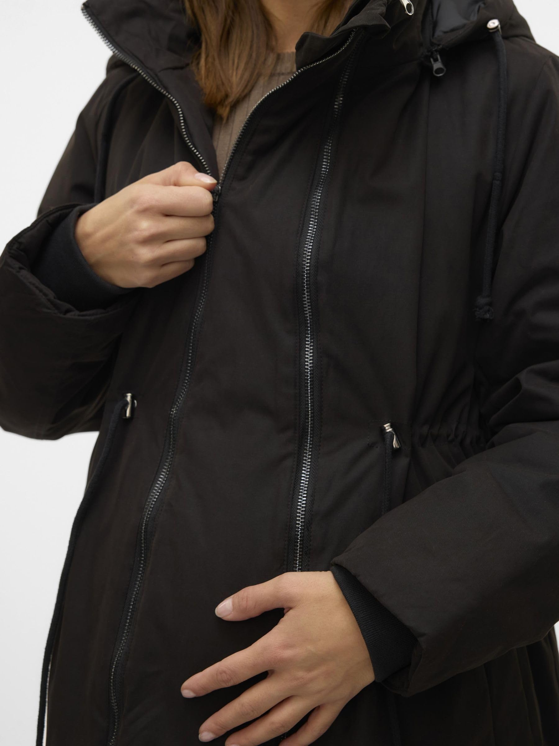 mamalicious-umstandsjacke-mit-kapuze-und-kordelzug-2-in-1-schwangerschafts-und-n image 5