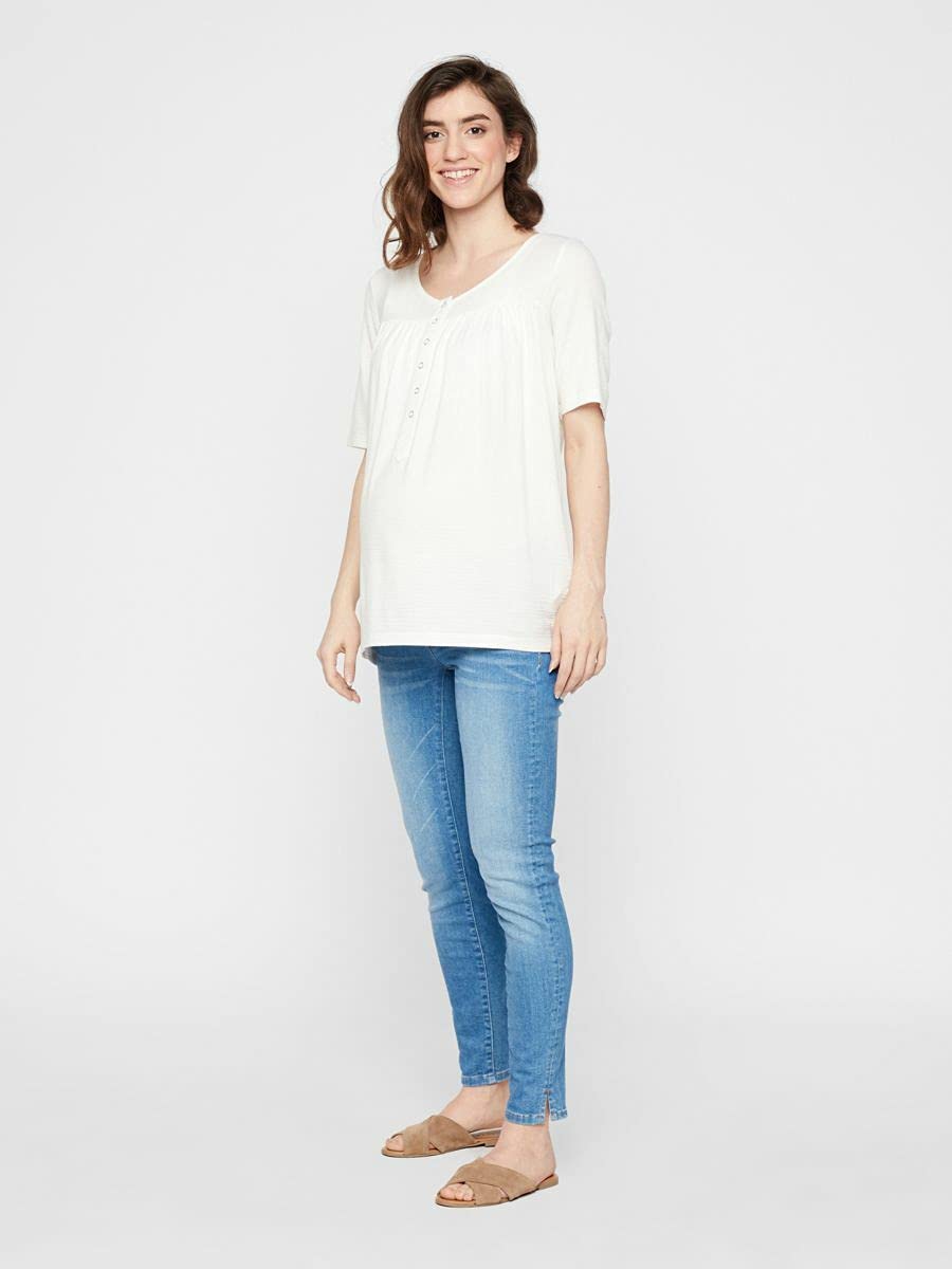 mamalicious-umstands-langarmshirt-mlpilar-weicher-jersey-gr-e-38-eu image 5